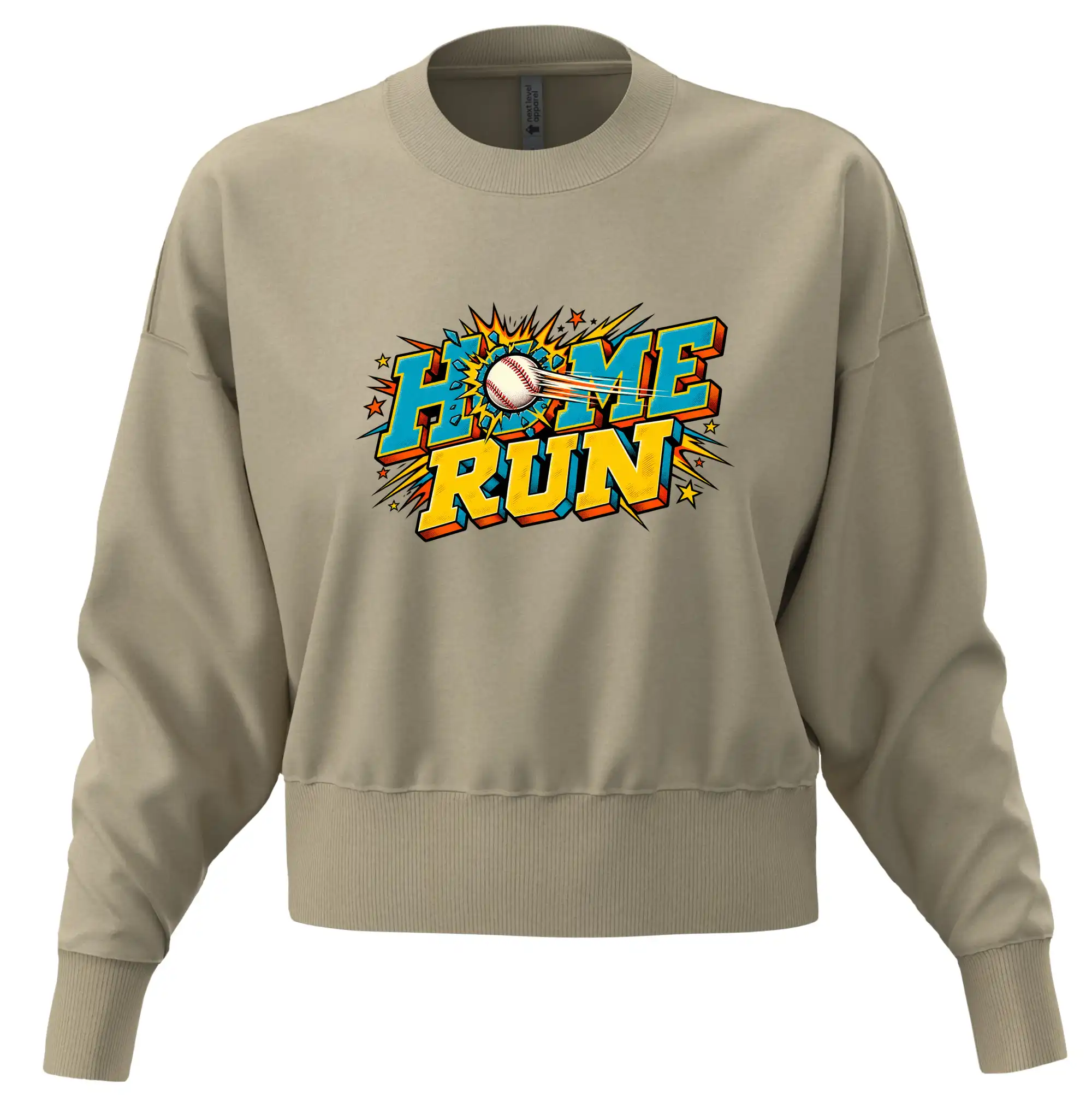 Home run komiksový nápis