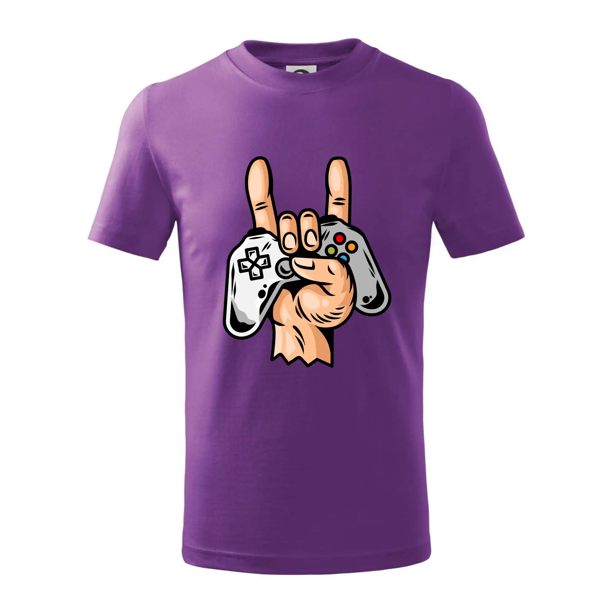Tričká pre ajťákov - Gamer - gamepad paroháč - Tričko detské bavlnené