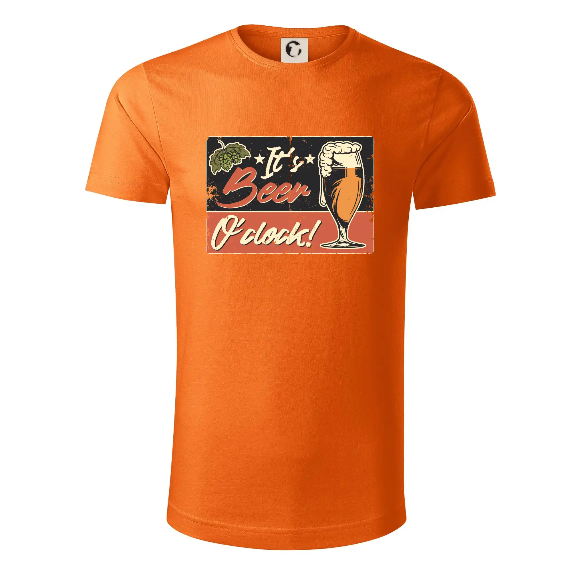 Vtipná tričká pre pivárov - Čas na pivo - Tričko z organickej bavlny