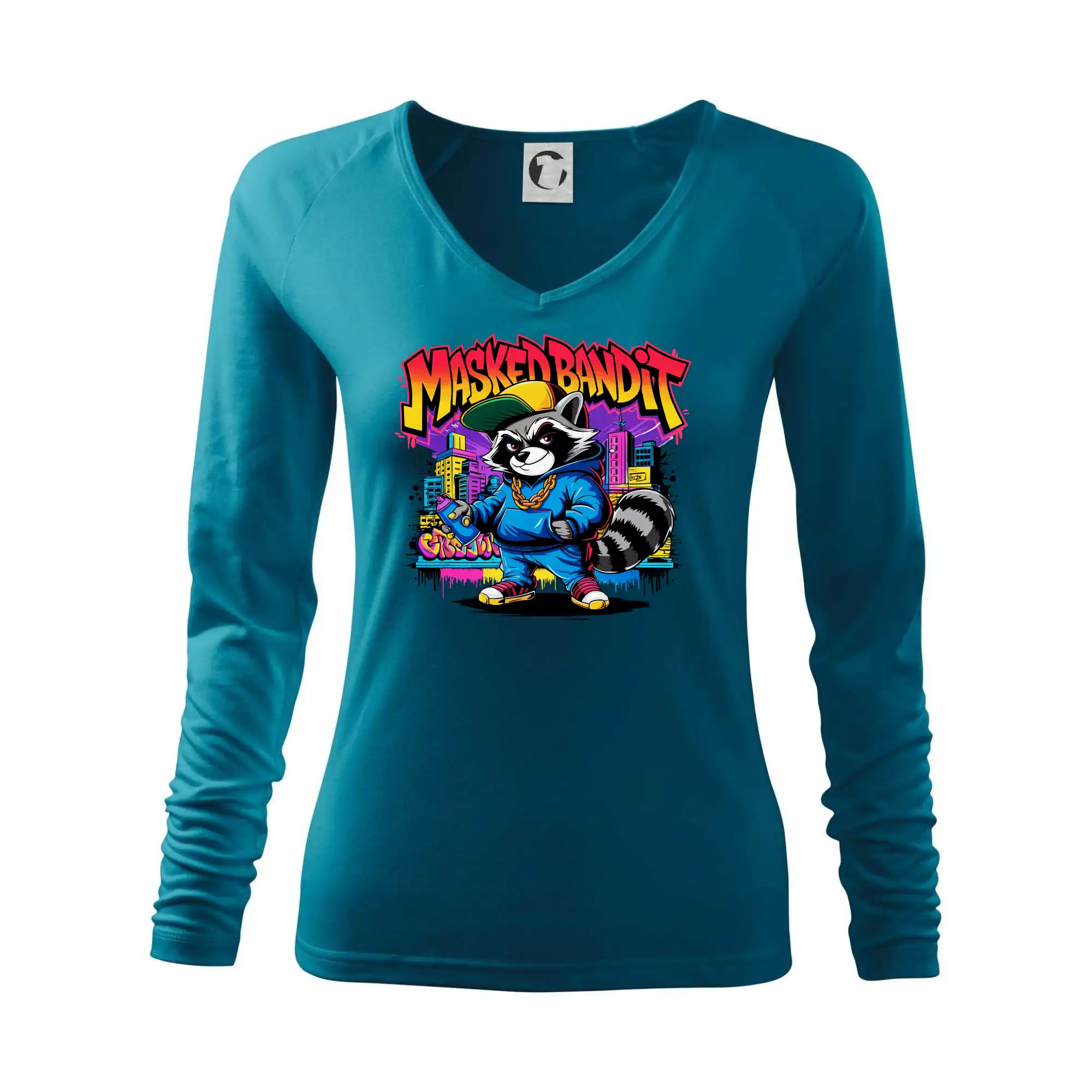 Mýval - masked bandit grafitti