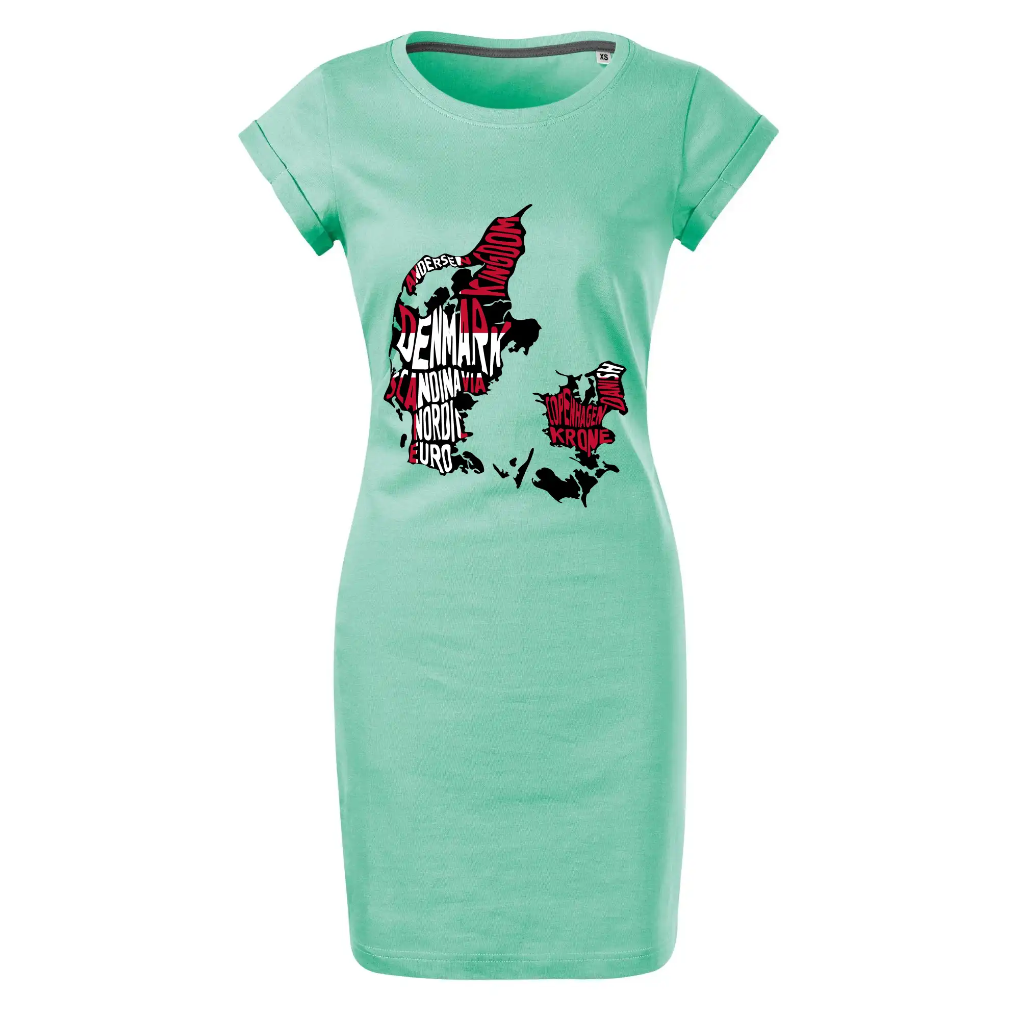 Mapy - názvy měst - Dánsko