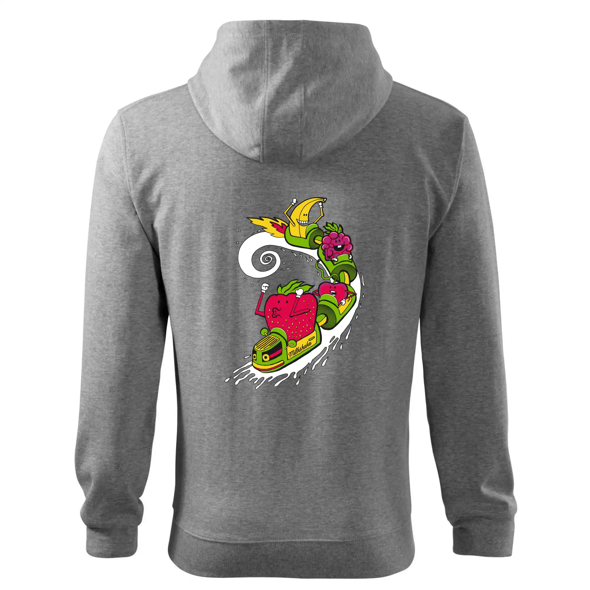 Milkshake vlak kreslený (Pecka design)