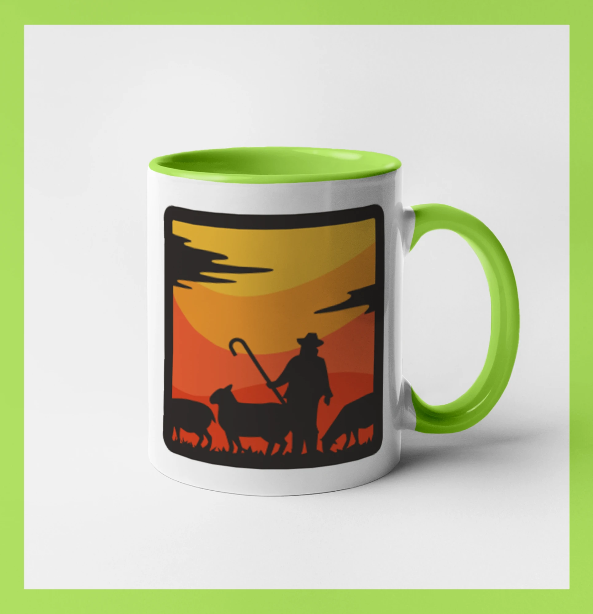 Pastevec ovcí - čtverec