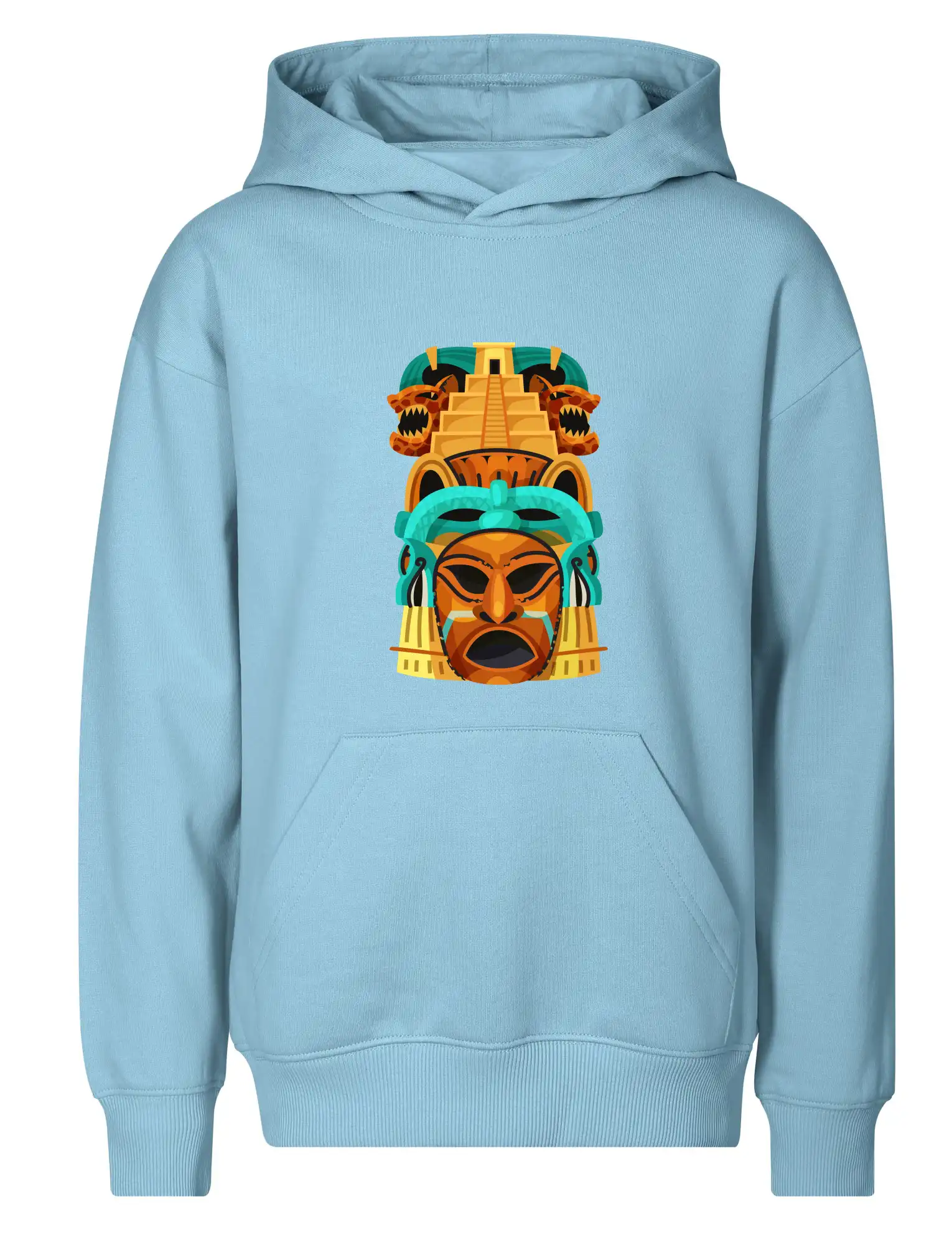 Mayové maska s pyramidou