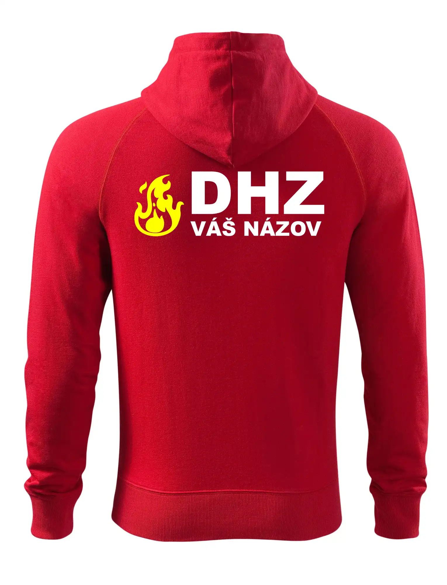 DHZ (oheň, firesport, názov sboru - vlastný nápis)
