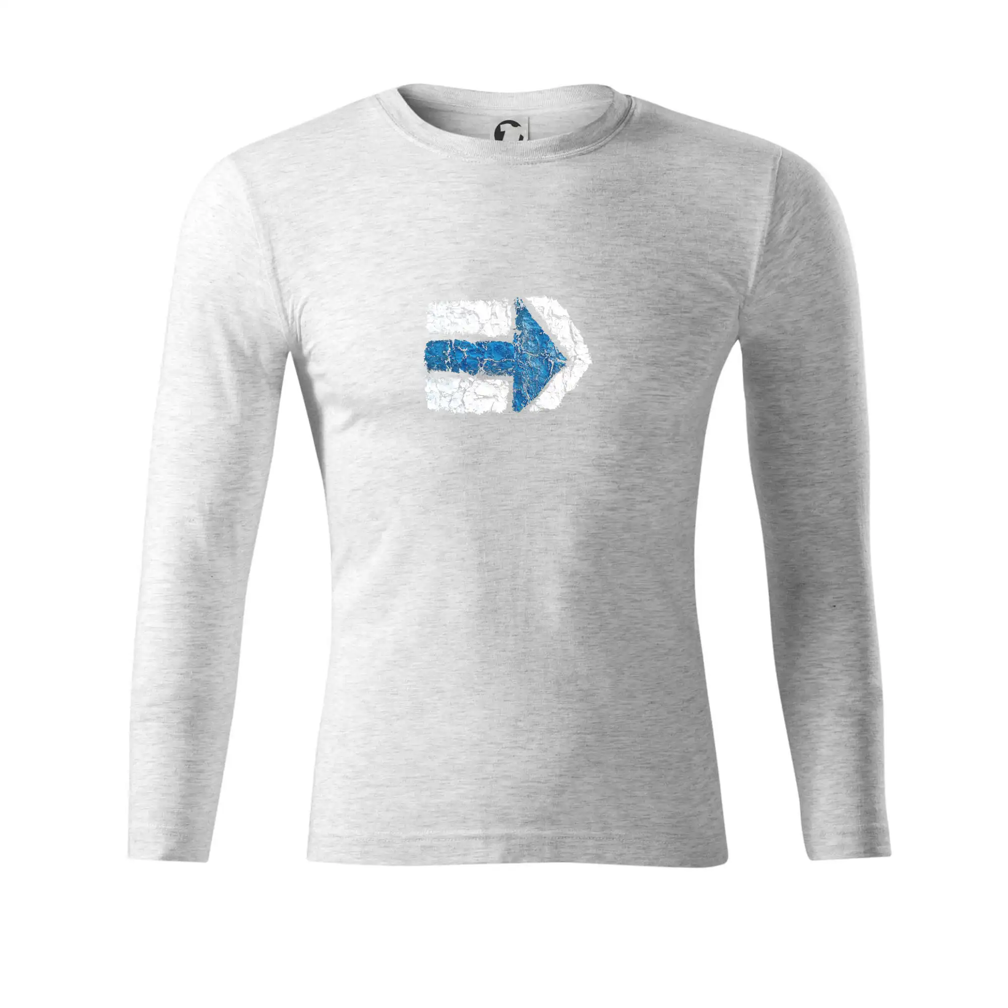 Párová turistická značka modrá