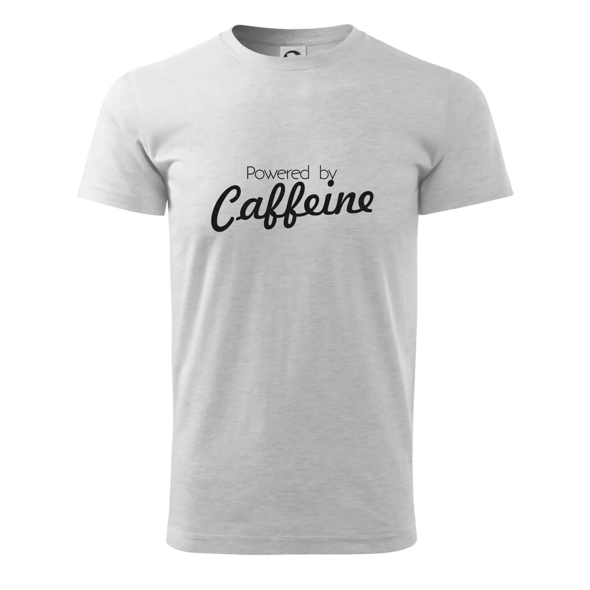 Motívy pre baristu a milovníkov kávy - Powered by Caffeine - Pánske tričko nižšej gramáže