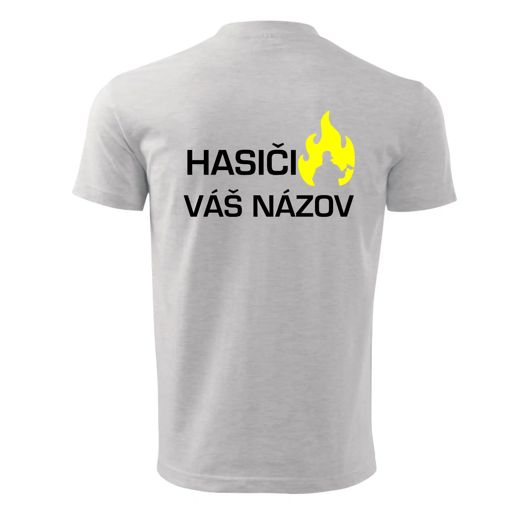 Hasiči - Váš názov - FLUO + Reflexná potlač