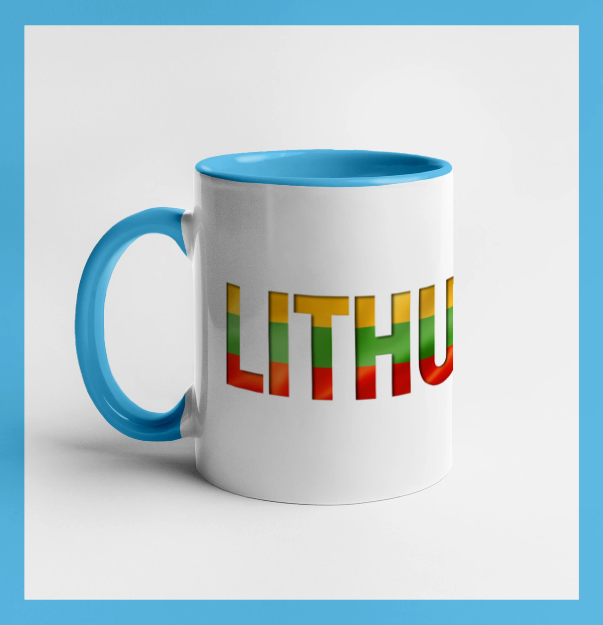 Lithuania - nápis vlajka