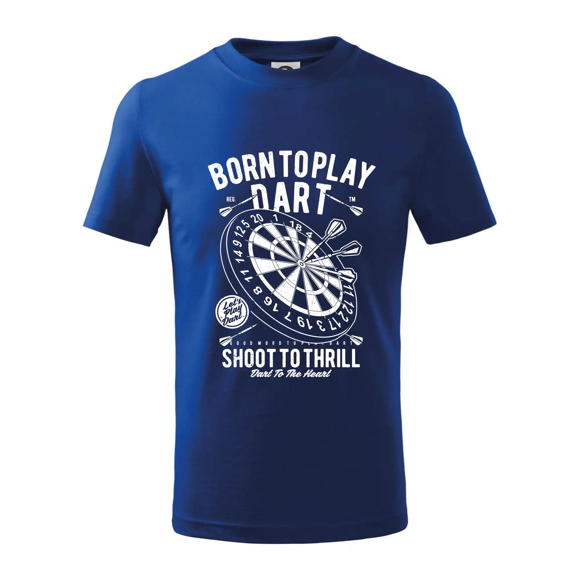Tričko na šípky - Born To Play Dart - Tričko detské bavlnené