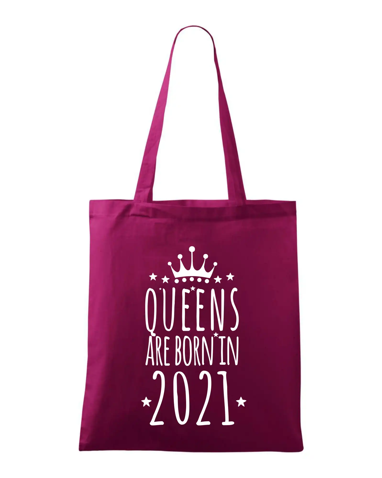 Queens are born in 2021 - Taška bavlnená