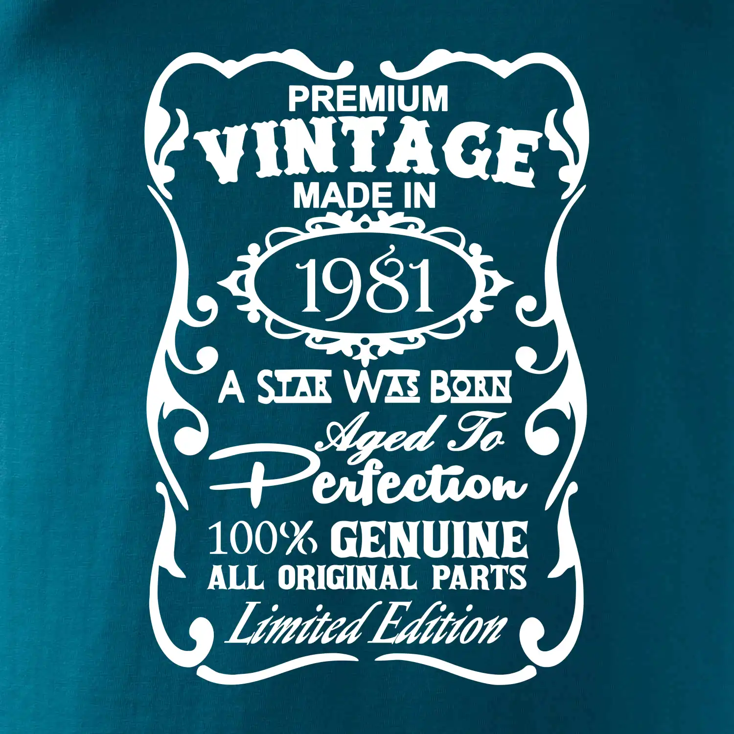 Vintage Etiketa - 1981