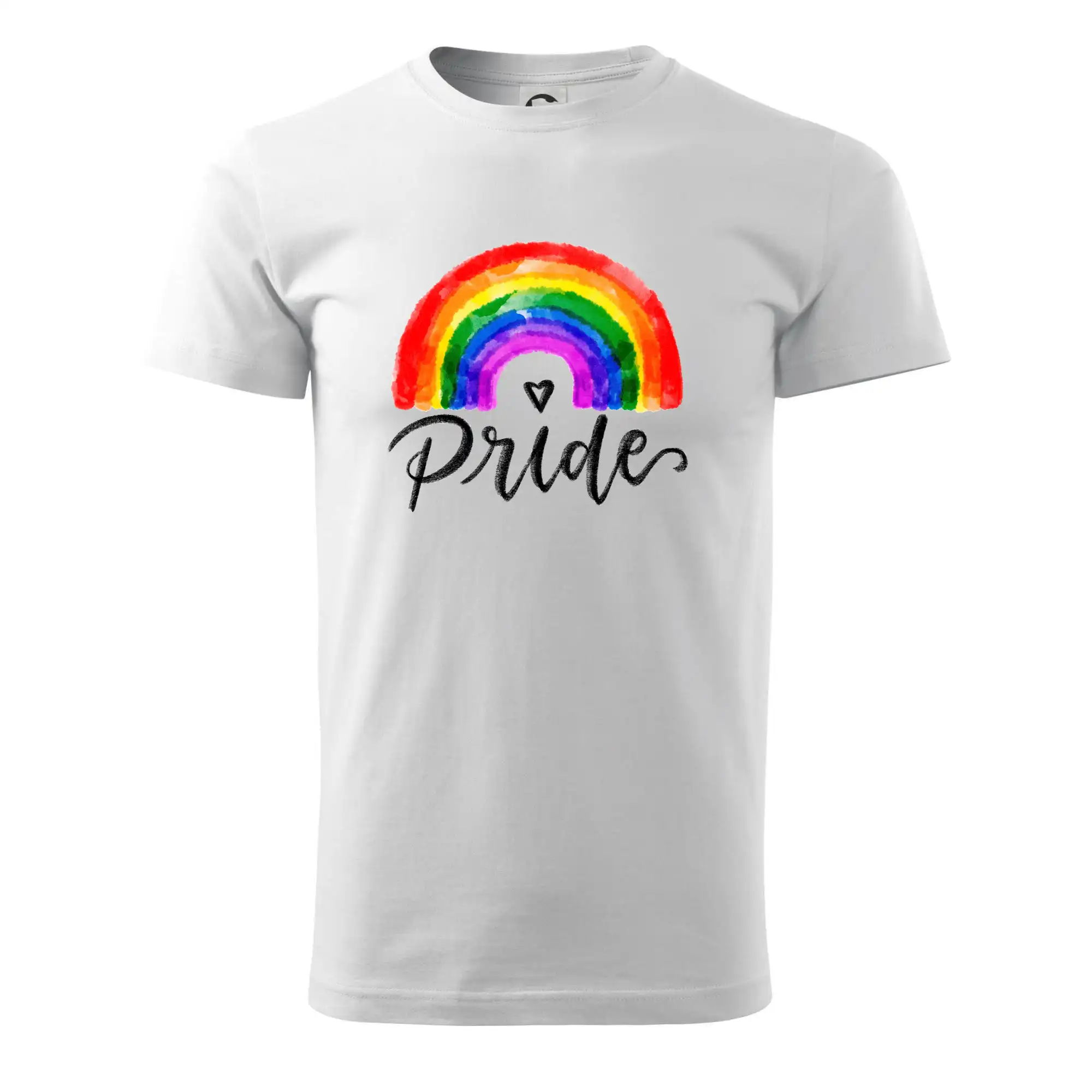 Tričká pre LGBT a Queer komunitu - Dúha pride kreslená - Tričko extra veľké  (5-8XL)