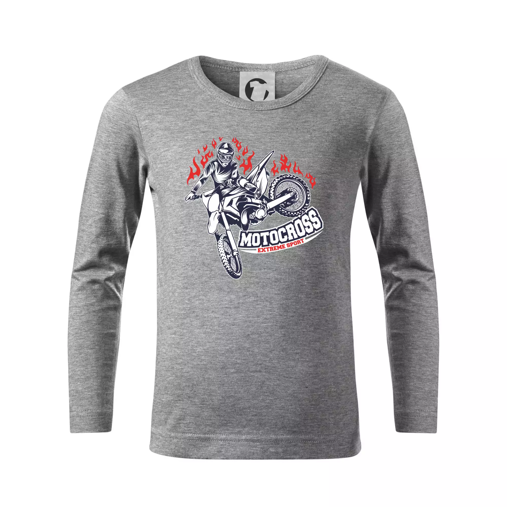 Motocross extreme sport fire