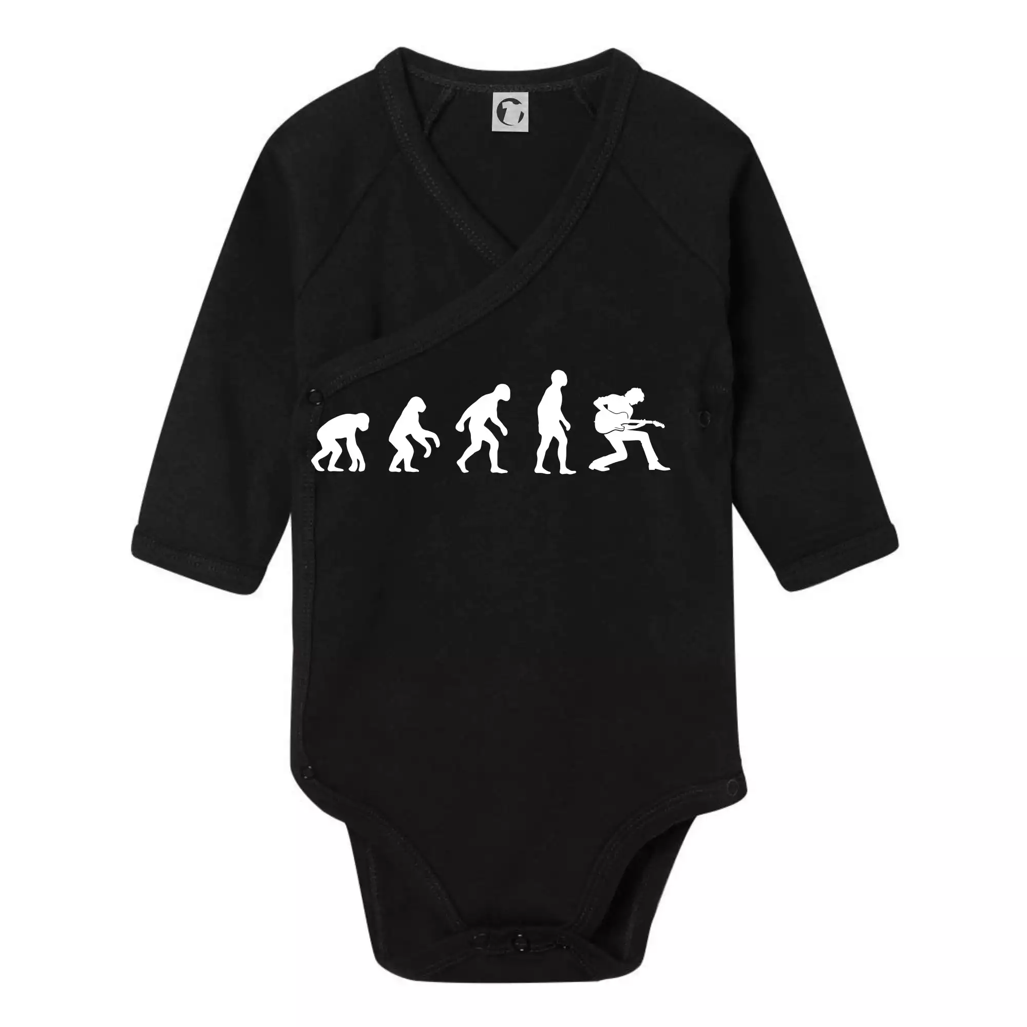 Evoluce kytarista - klečící