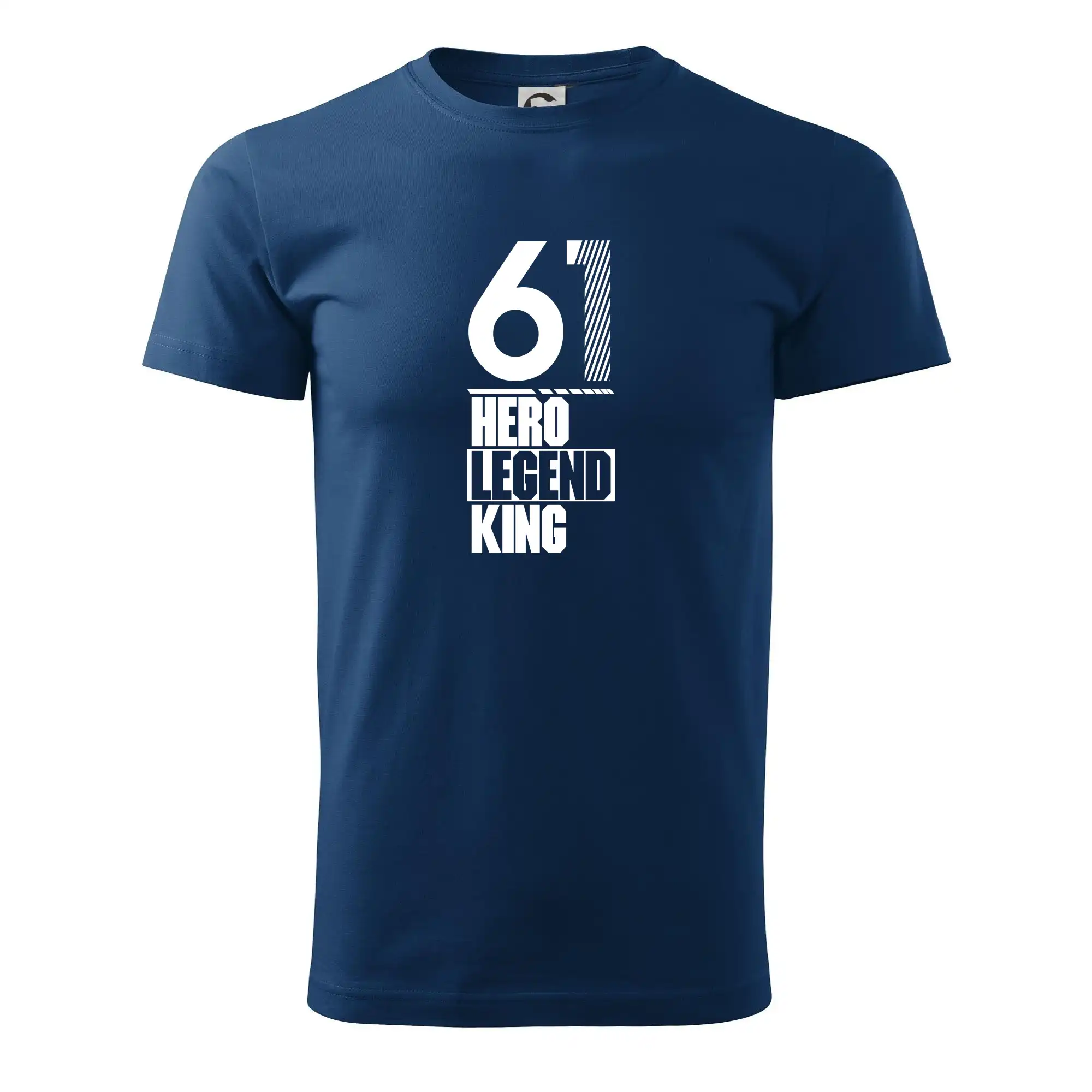 Narodeninové tričká pre hrdinov - Hero, Legend, King 1961 - Pánske tričko nižšej gramáže