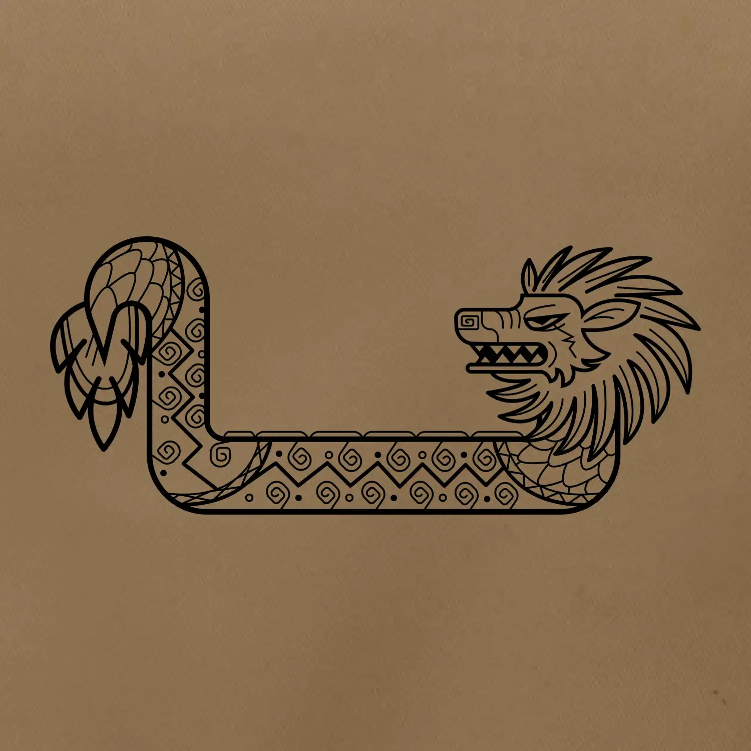 Mayové - zvířata drak