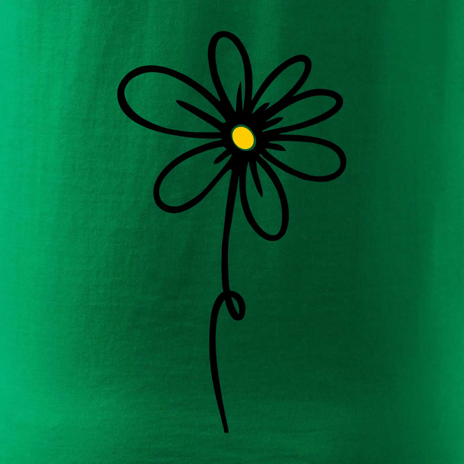 Kopretina - dole na výšku