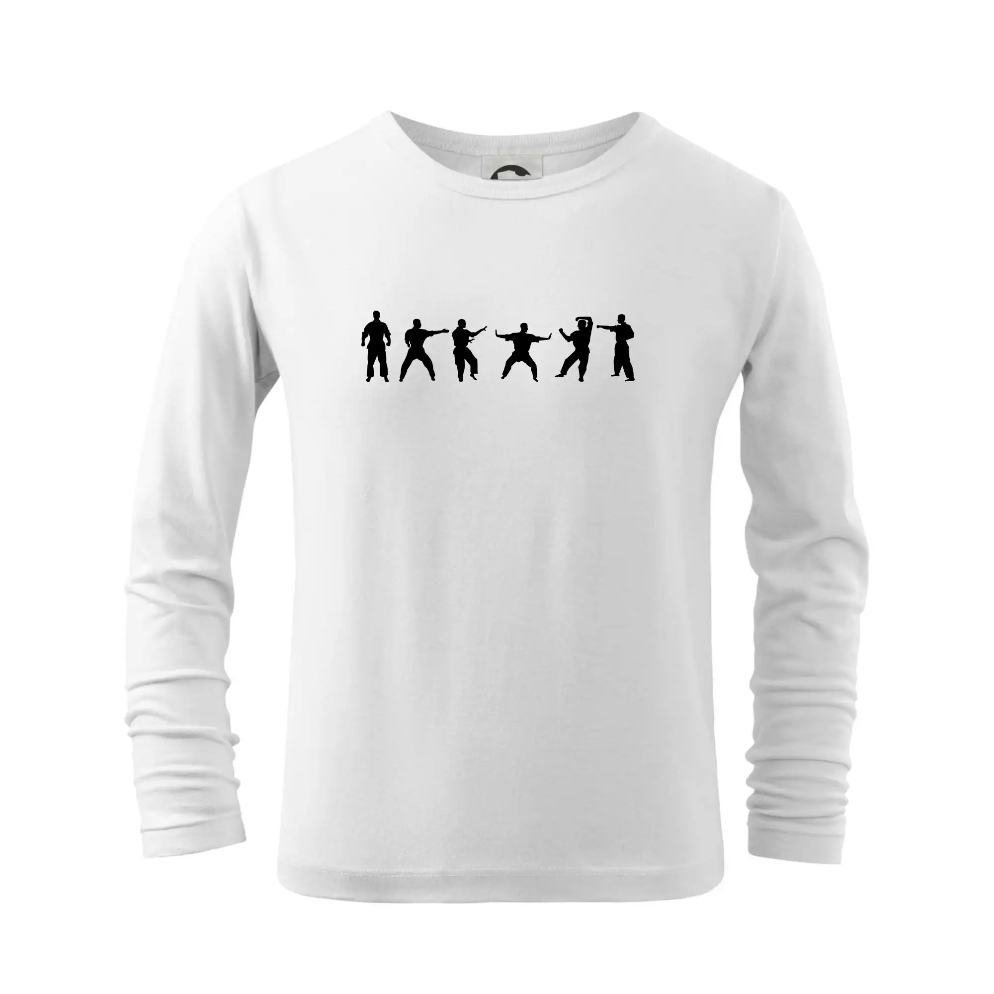 Tričká Karate - Karate postavy - Tričko detské Long Sleeve