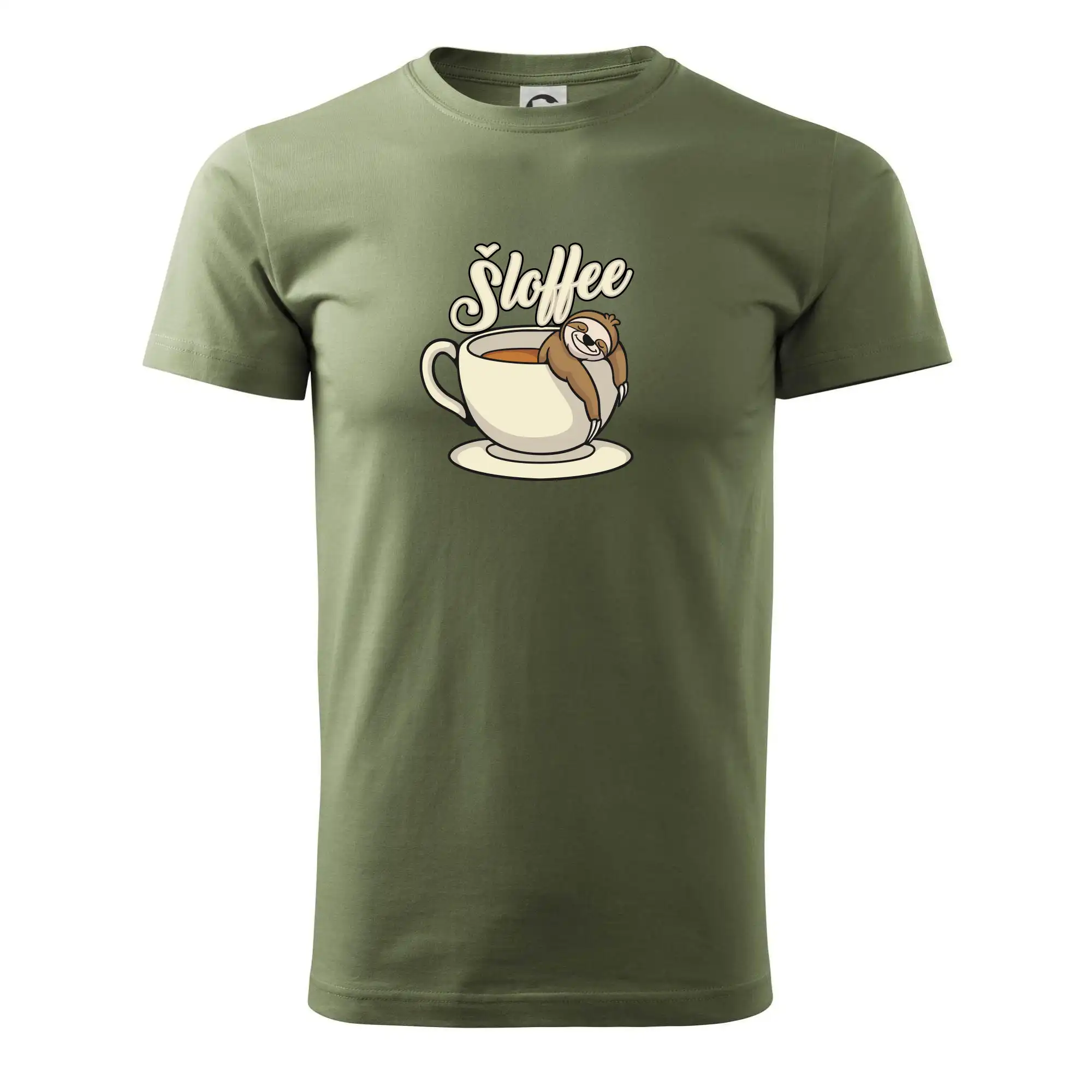 Motívy pre baristu a milovníkov kávy - Šloffee - káva - Klasické pánske tričko vyššej gramáže