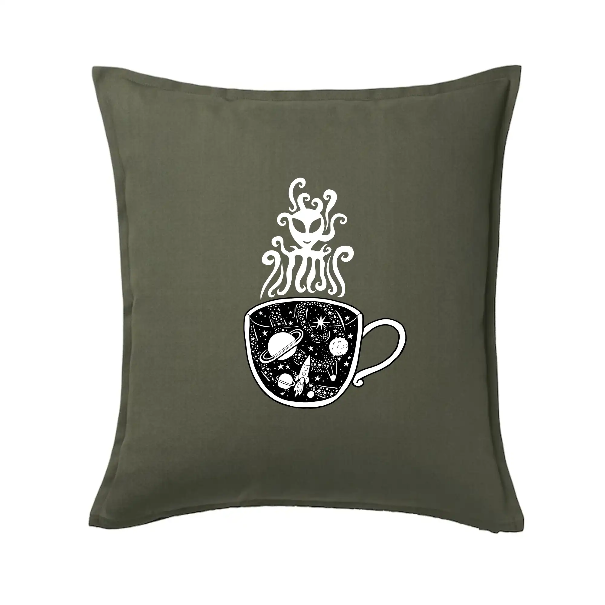 Motívy pre baristu a milovníkov kávy - Magic black coffee (Pecka design) - Vankúš 50x50