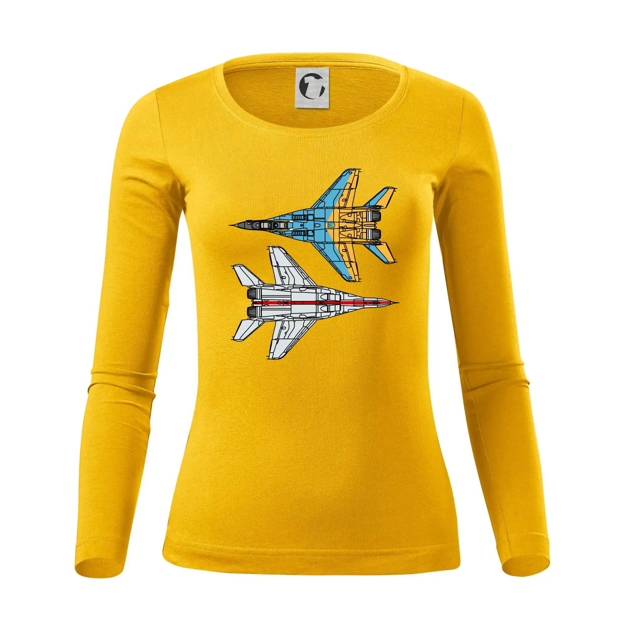 Mig 29 Fulcrum ze spoda a ze zhora