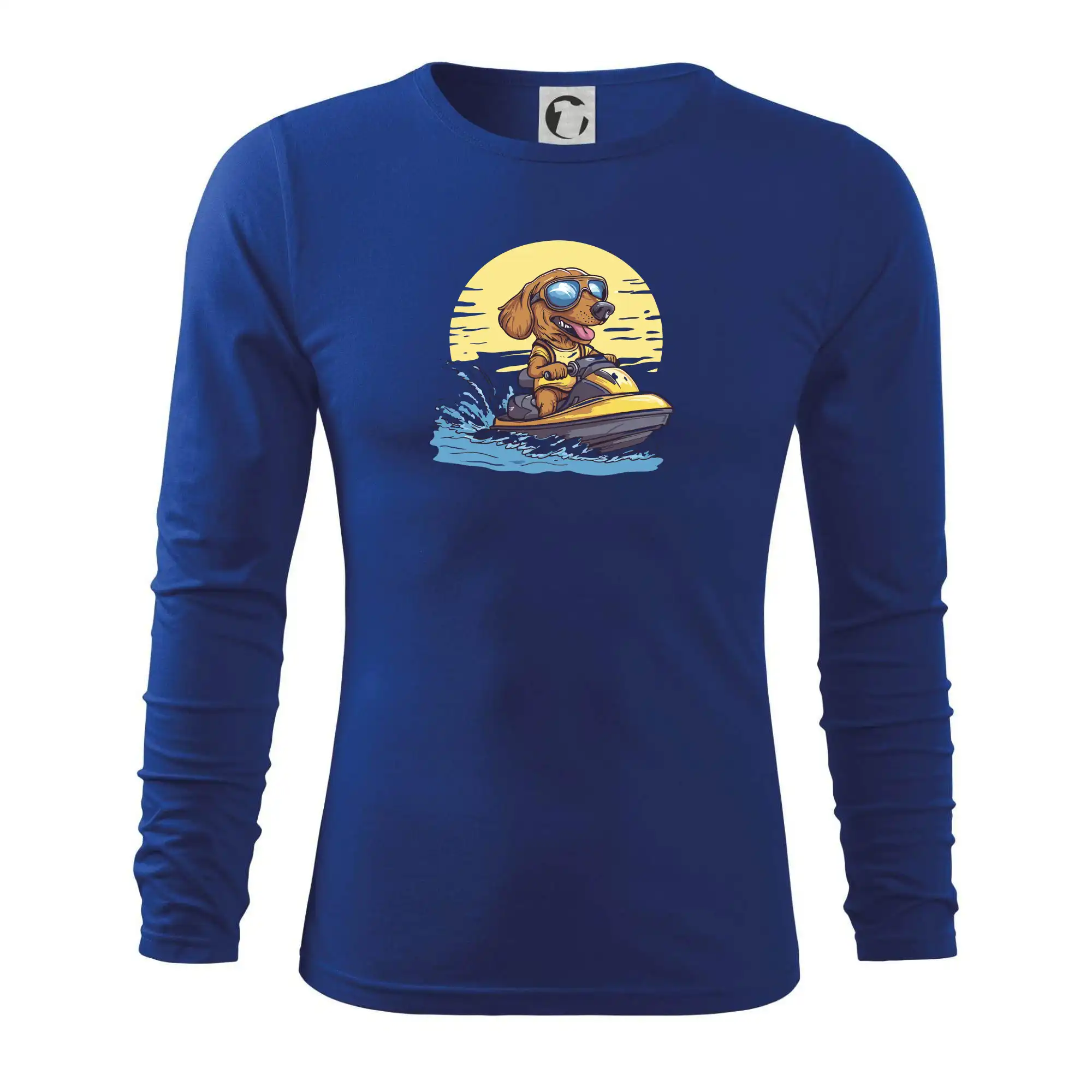 Jezevčík na vodním skútru