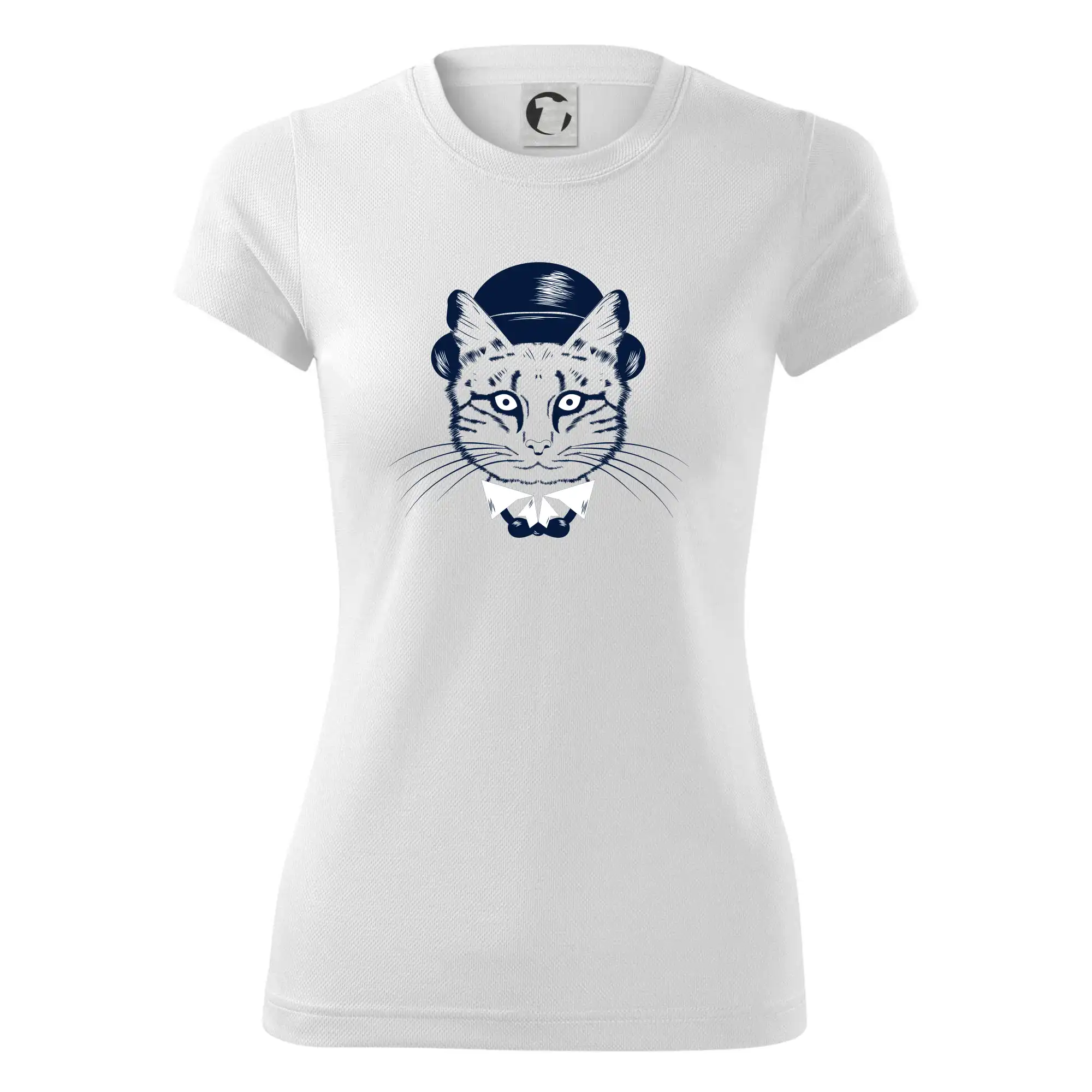 Kočka hipster s kloboukem