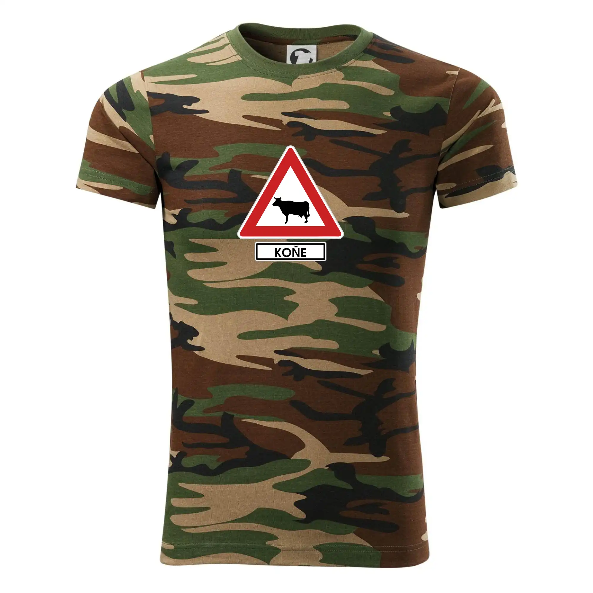 Dopravní značka - Pozor koně / kráva