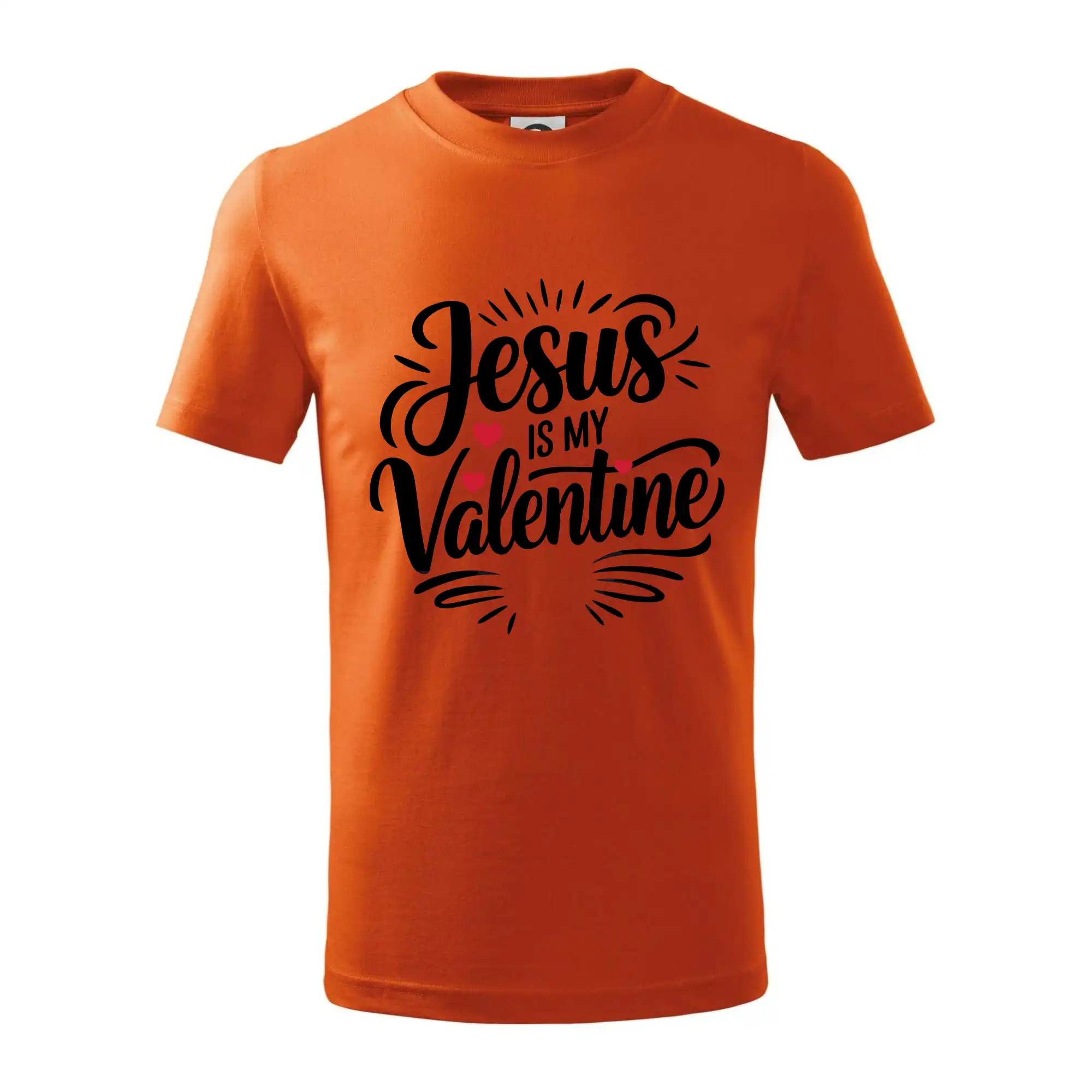 Jesus is my valentine - Tričko detské bavlnené