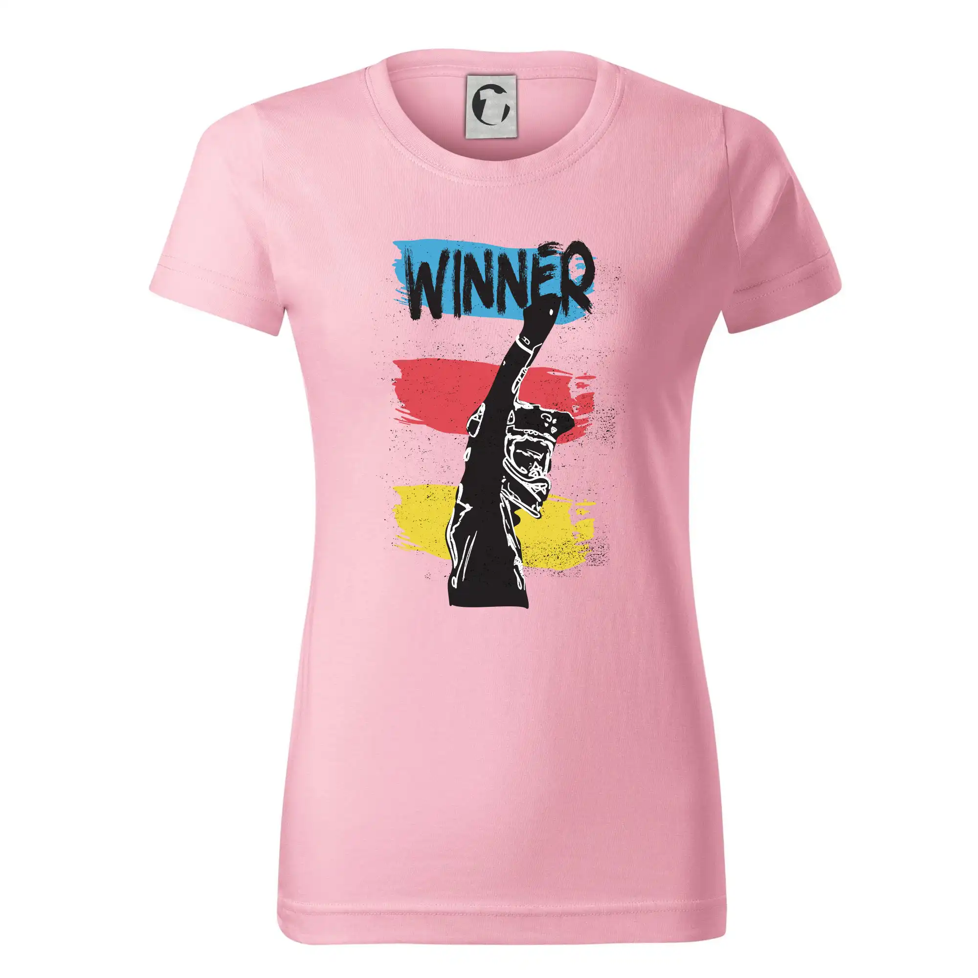 Tričká pre motorkárov¨ - Winner pretekár - Dámske tričko basic - ľahko voľnejšie a dlhšie