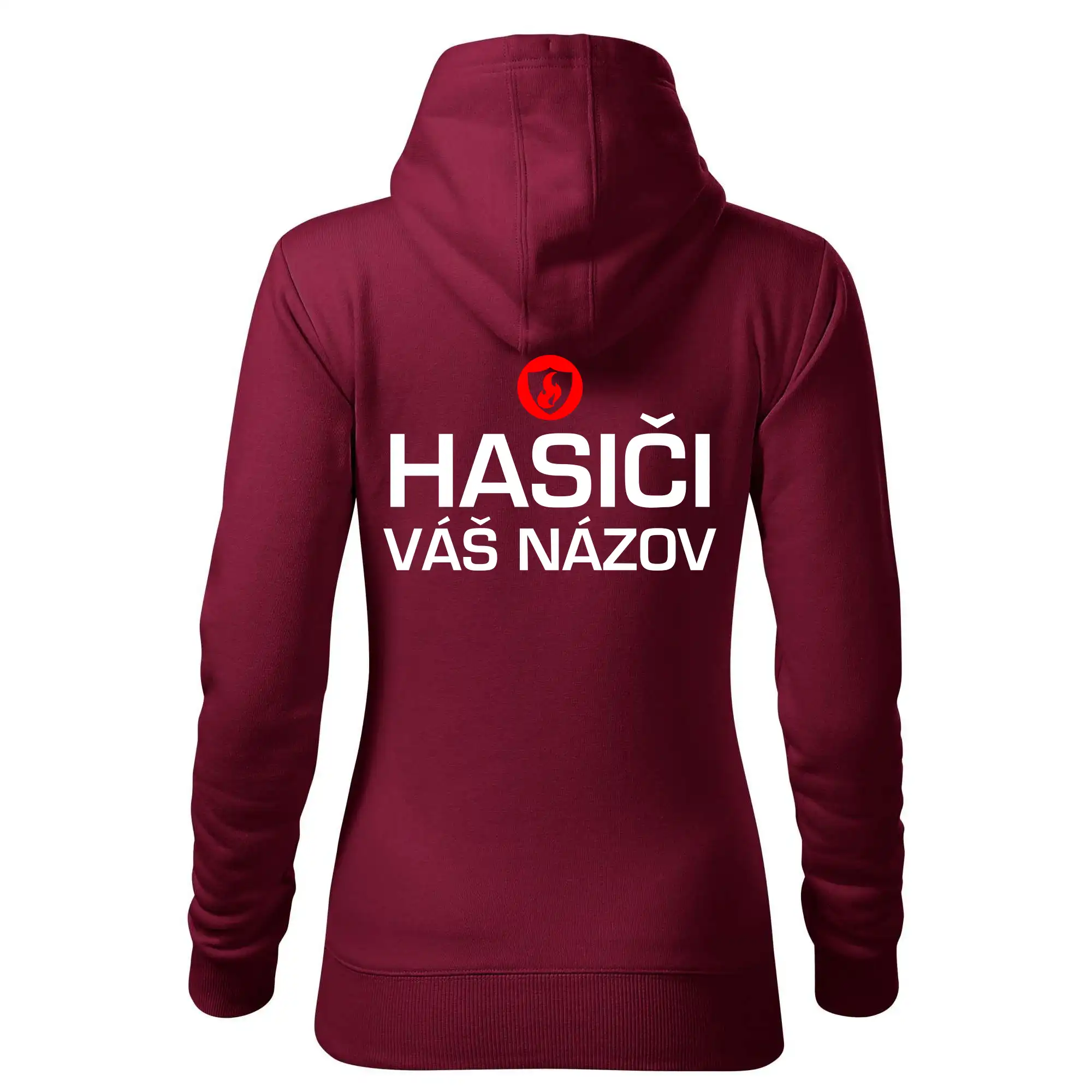 Erb plameň na prso
