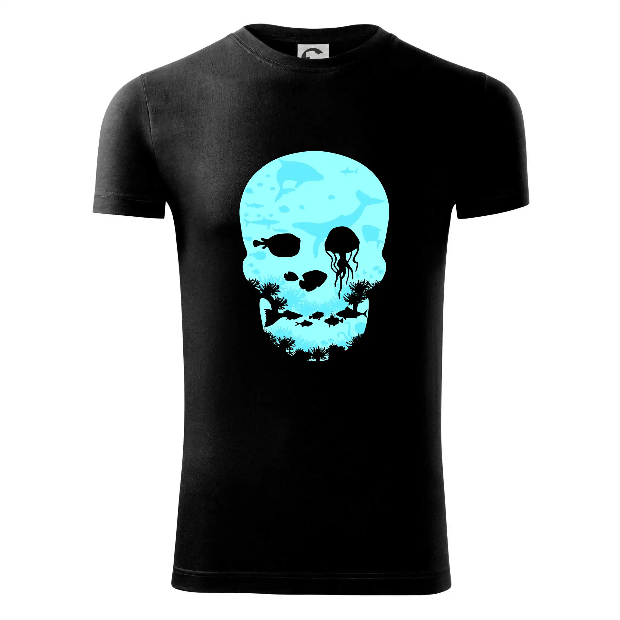 Potápačské tričká - Dead Sea skull - Viper FIT - Pánske zúžené tričko