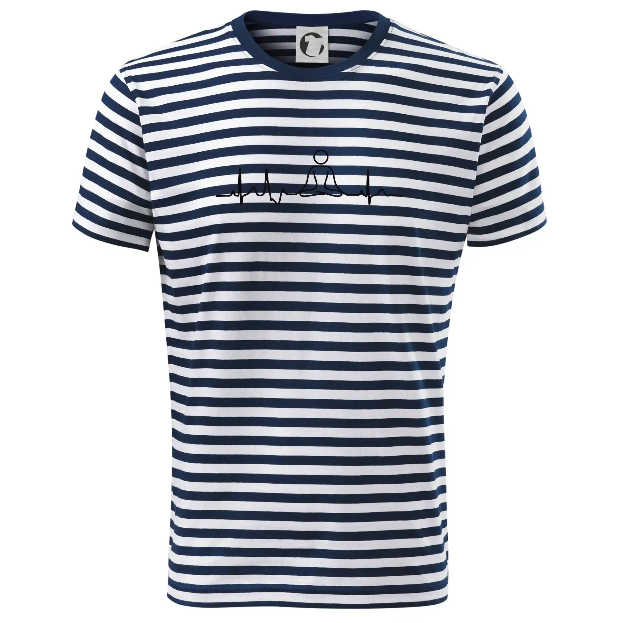 Tričká na jógu - Ekg yoga - Tričko na vodu