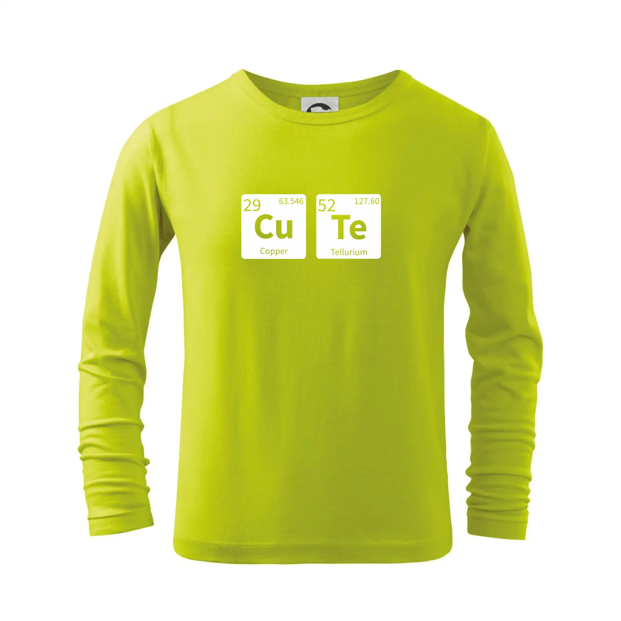 Periodické Tabuľky - Cute - tabulka - Tričko detské Long Sleeve