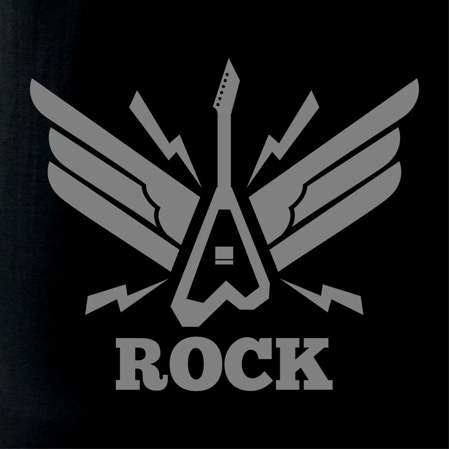 Rocková kytara křídla