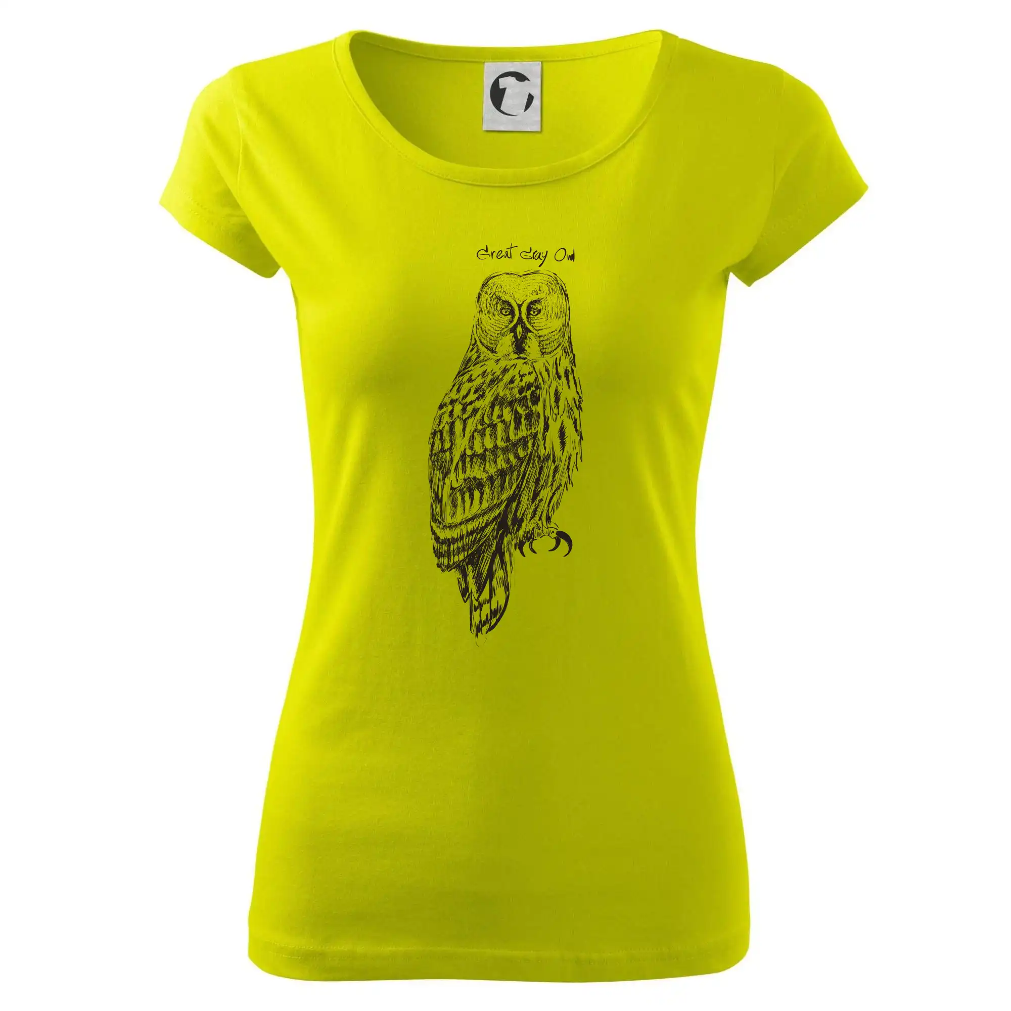 Puštík vousatý great gray owl