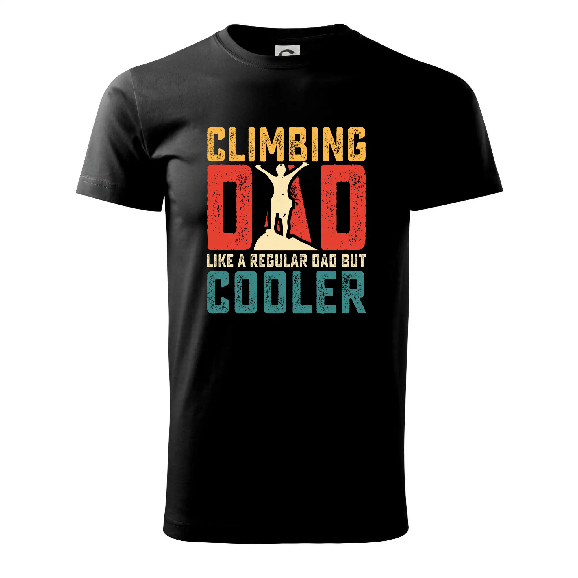 Trička pro horolezcov - Climbing dad like a regular dad but cooler - Klasické pánske tričko vyššej gramáže