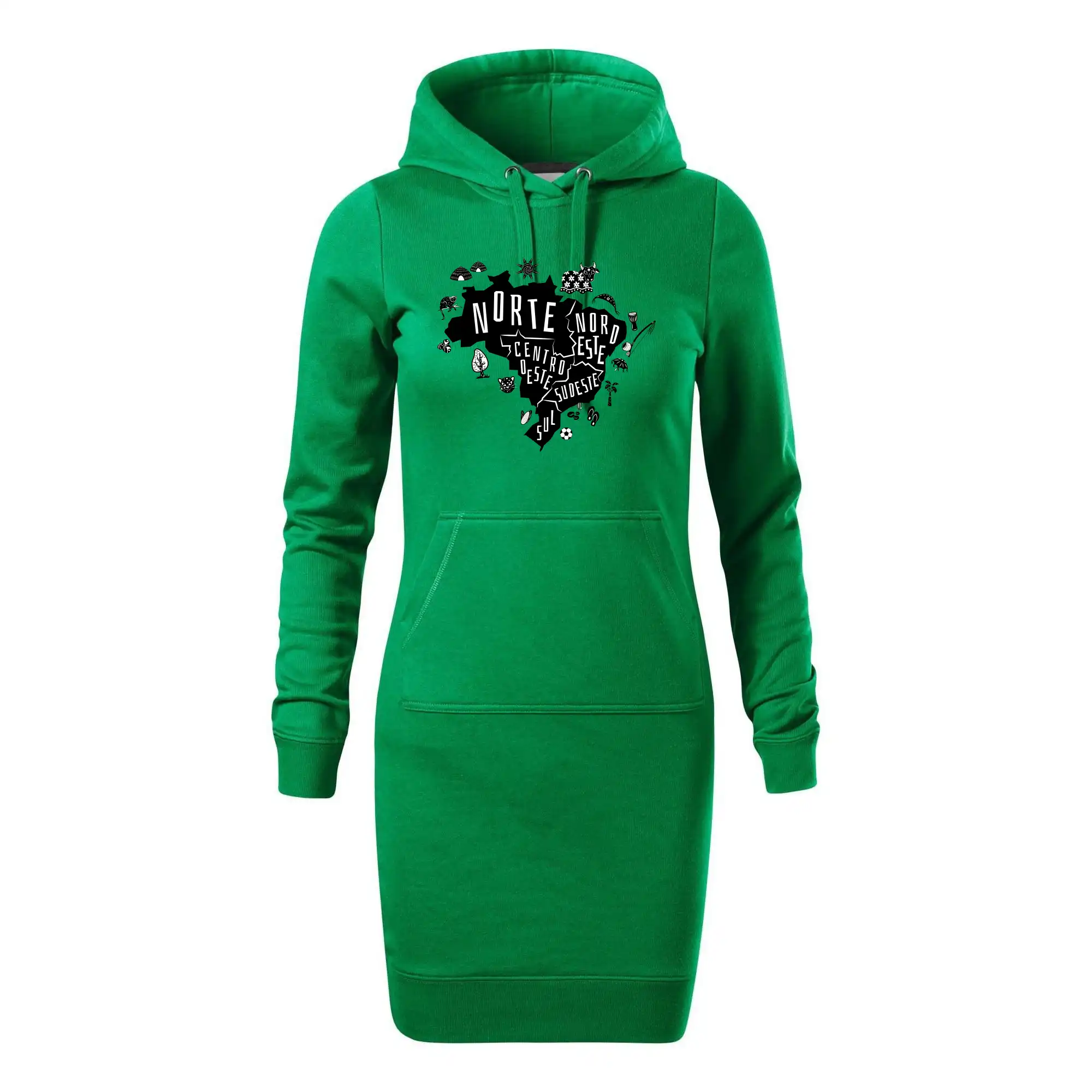 Brazílie mapa a zvyky