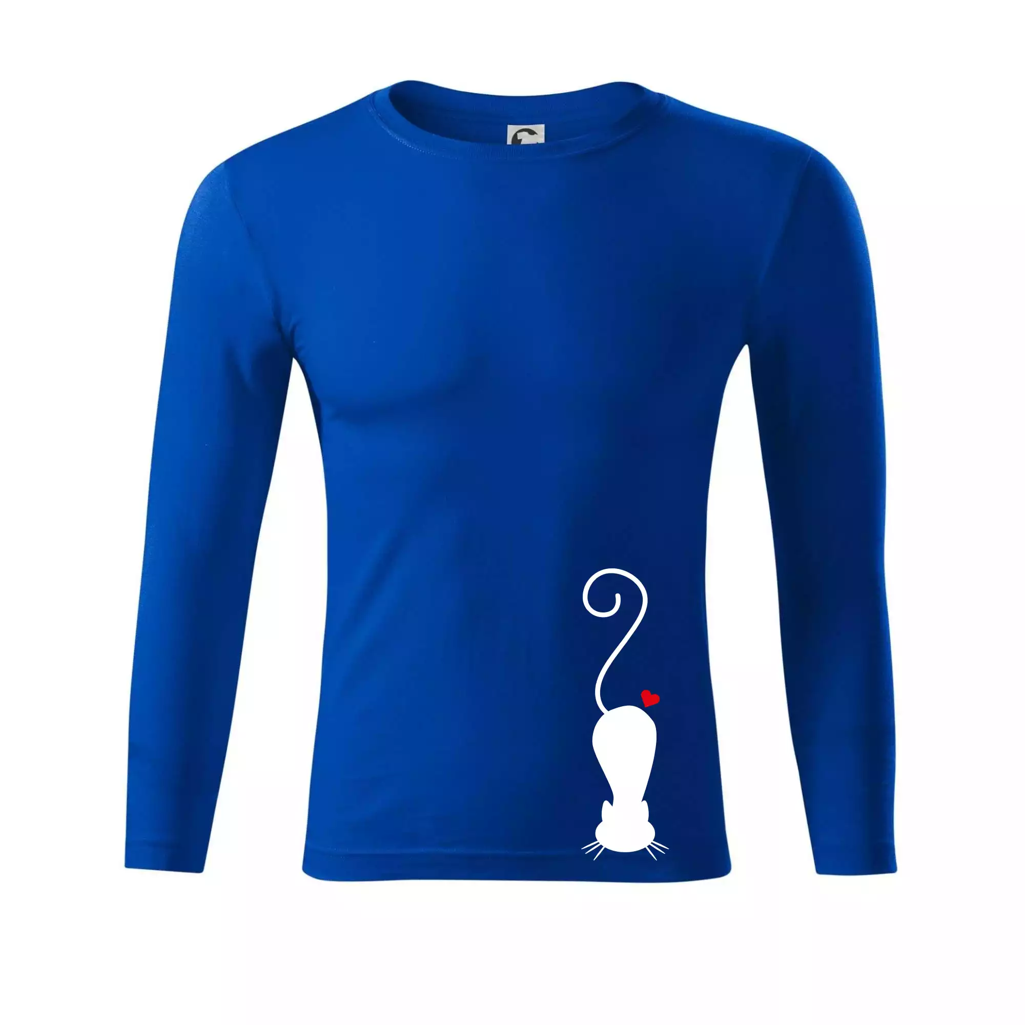 Zamilovaná kočka ležící