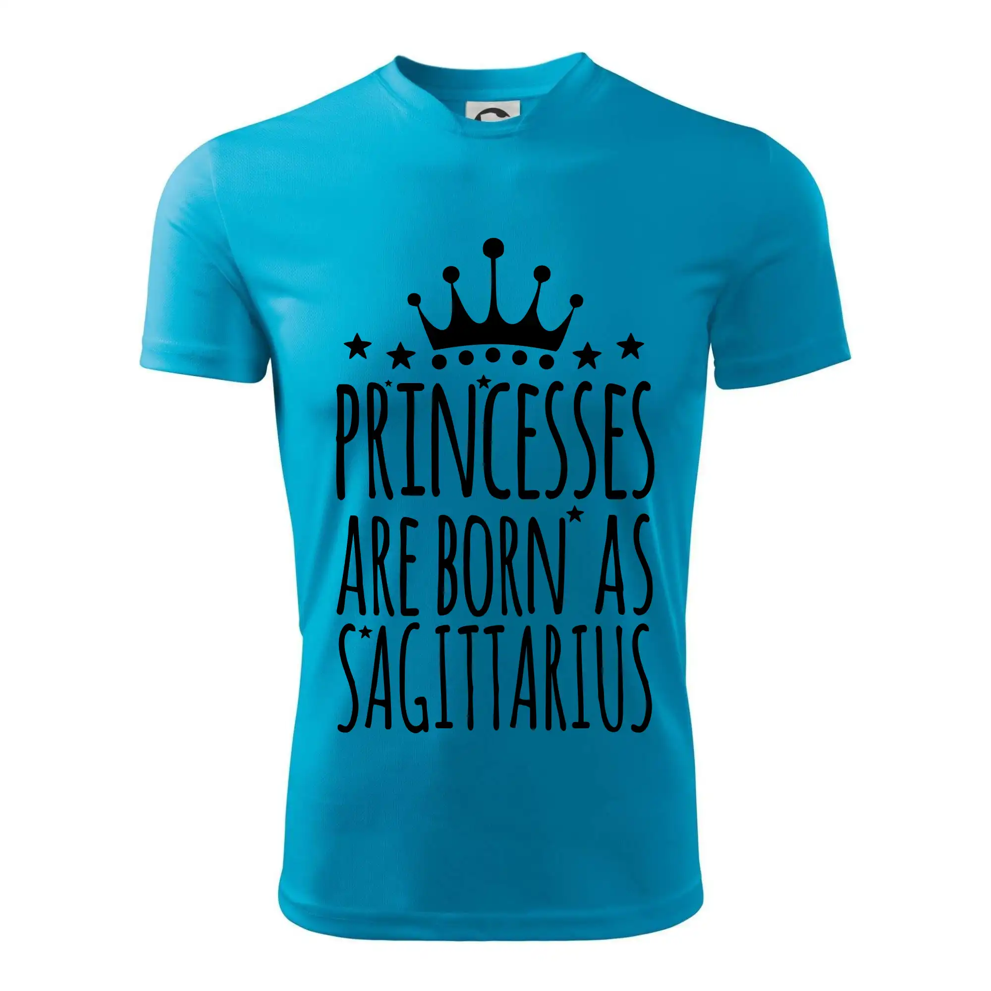 Tričká strelec - Princesses are born as Sagittarius - Strelec - Detské tričko športové