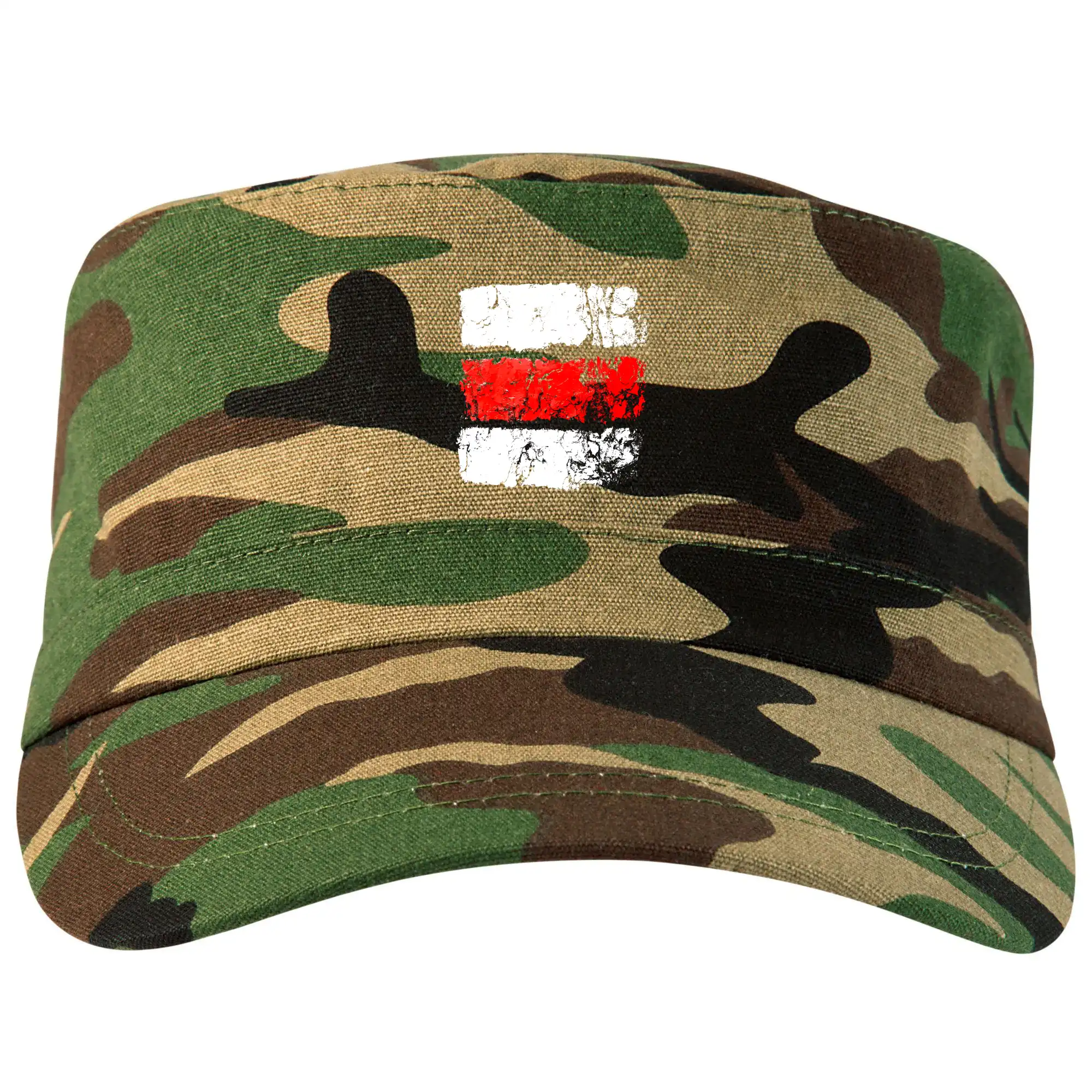 Trička pre cestovateľov - Turistická značka - červená - Šiltovka CAMO
