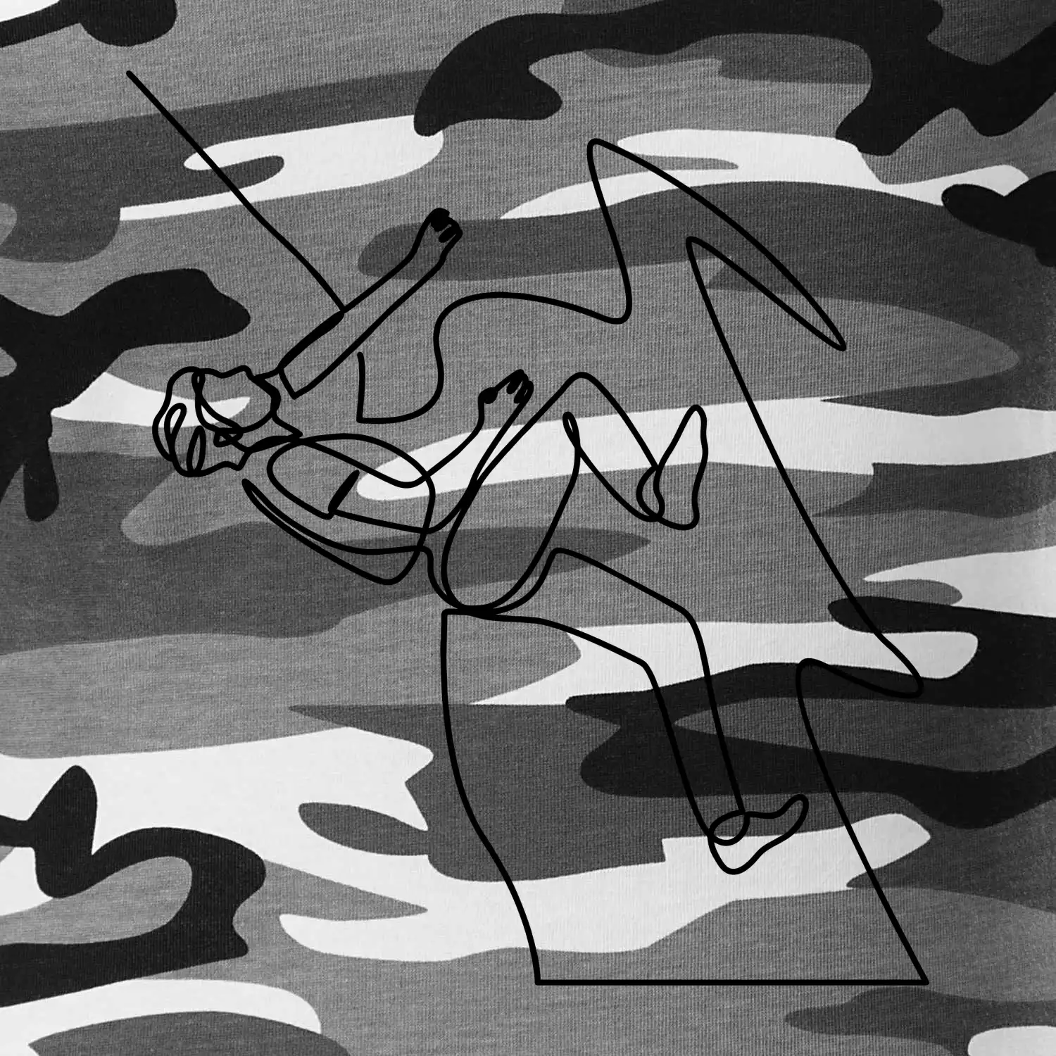 Lezec na skále jedním tahem