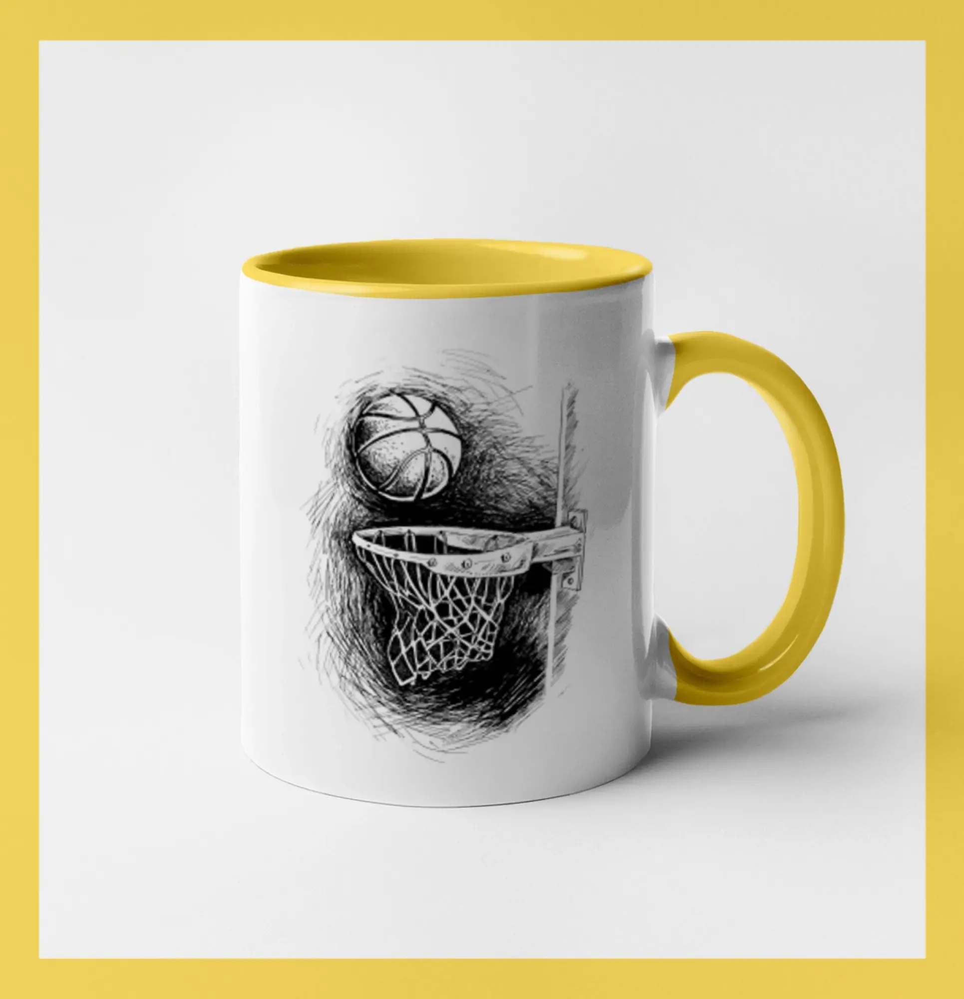 Basketball - kresba ceruzkou