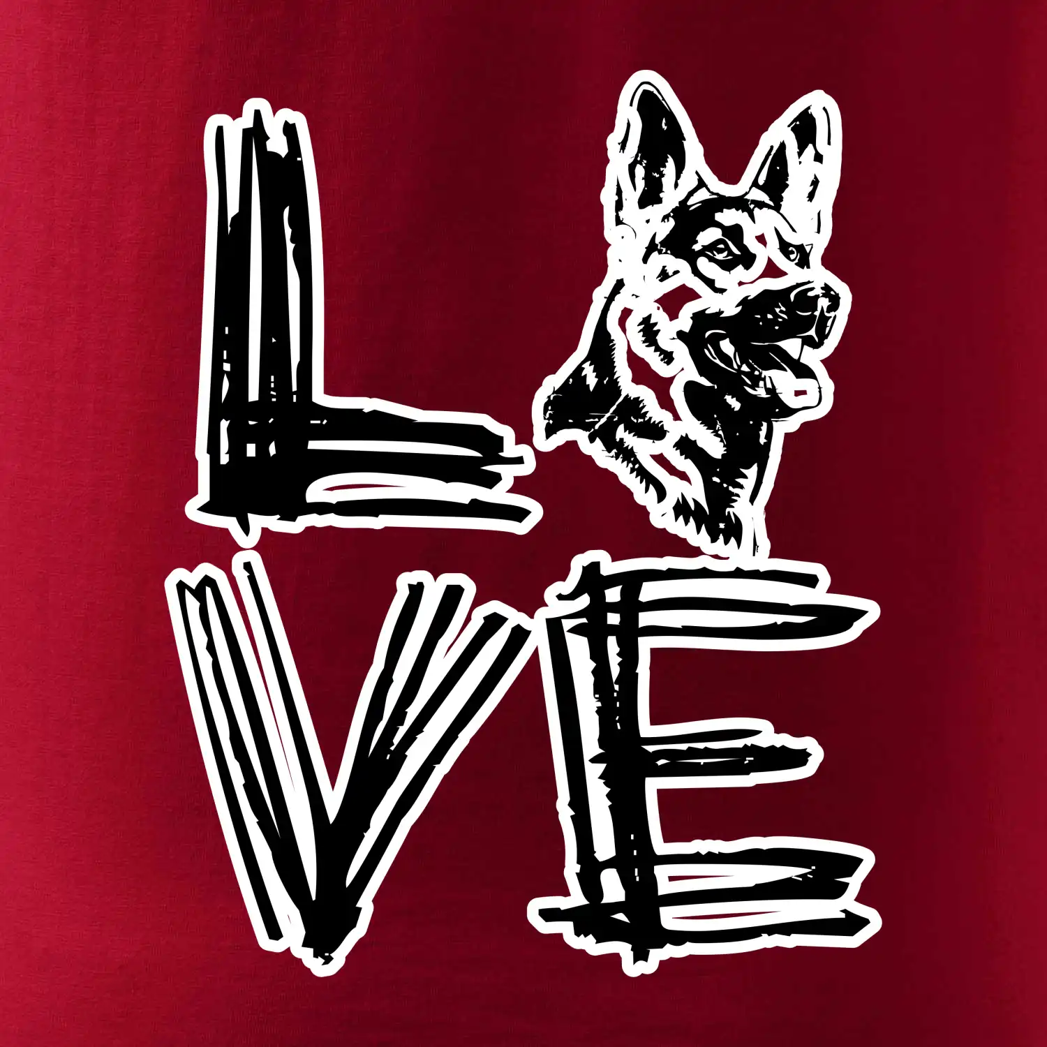 Německý ovčák love