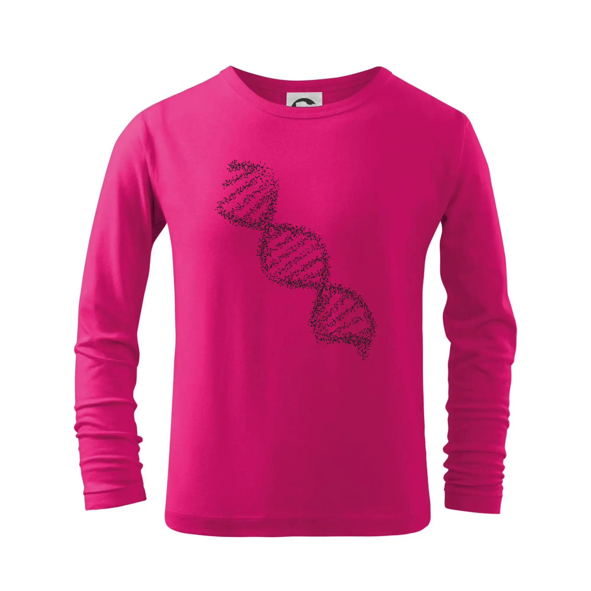 DNA čiernobiele - Tričko detské Long Sleeve