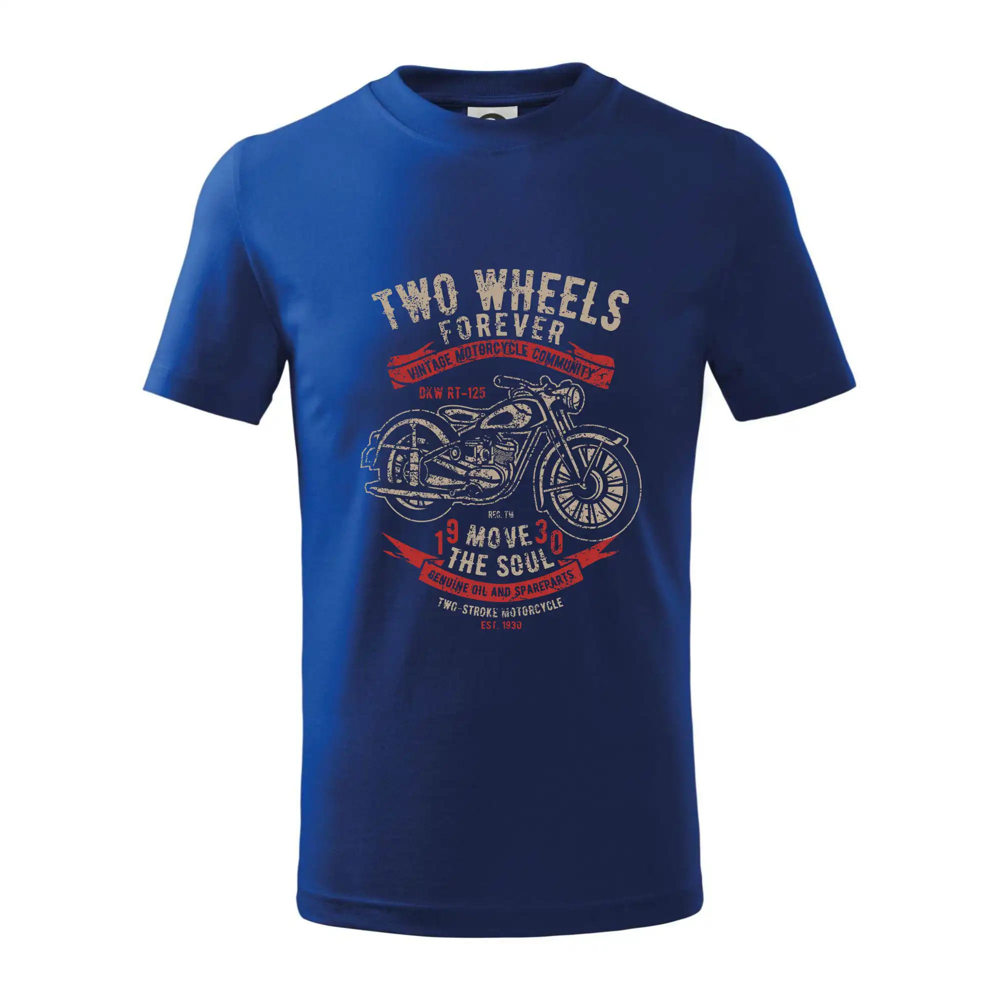 Tričká a mikiny s potlačou motoriek – pre pravých motorkárov - Two Wheels Forever 2 - Tričko detské bavlnené