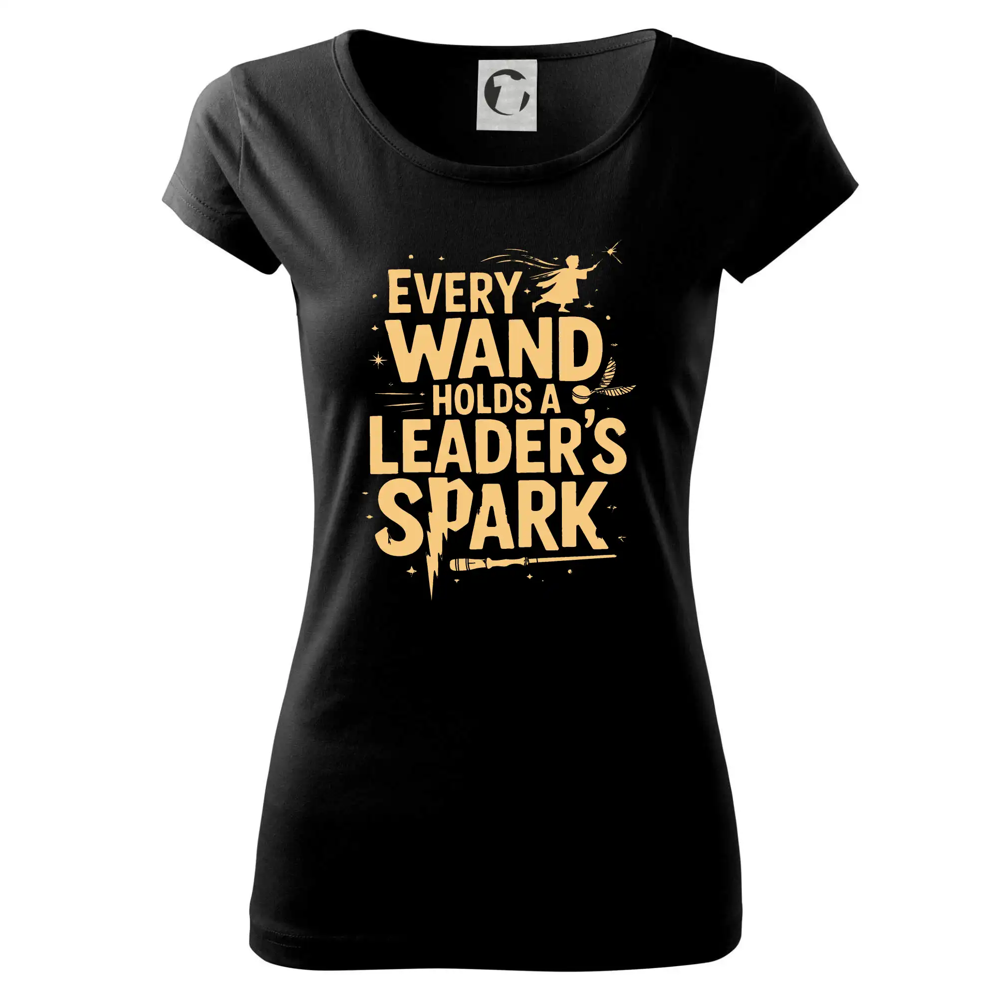 Filmové tričká - Every wand holds a leader’s spark - Dámske tričko Pure