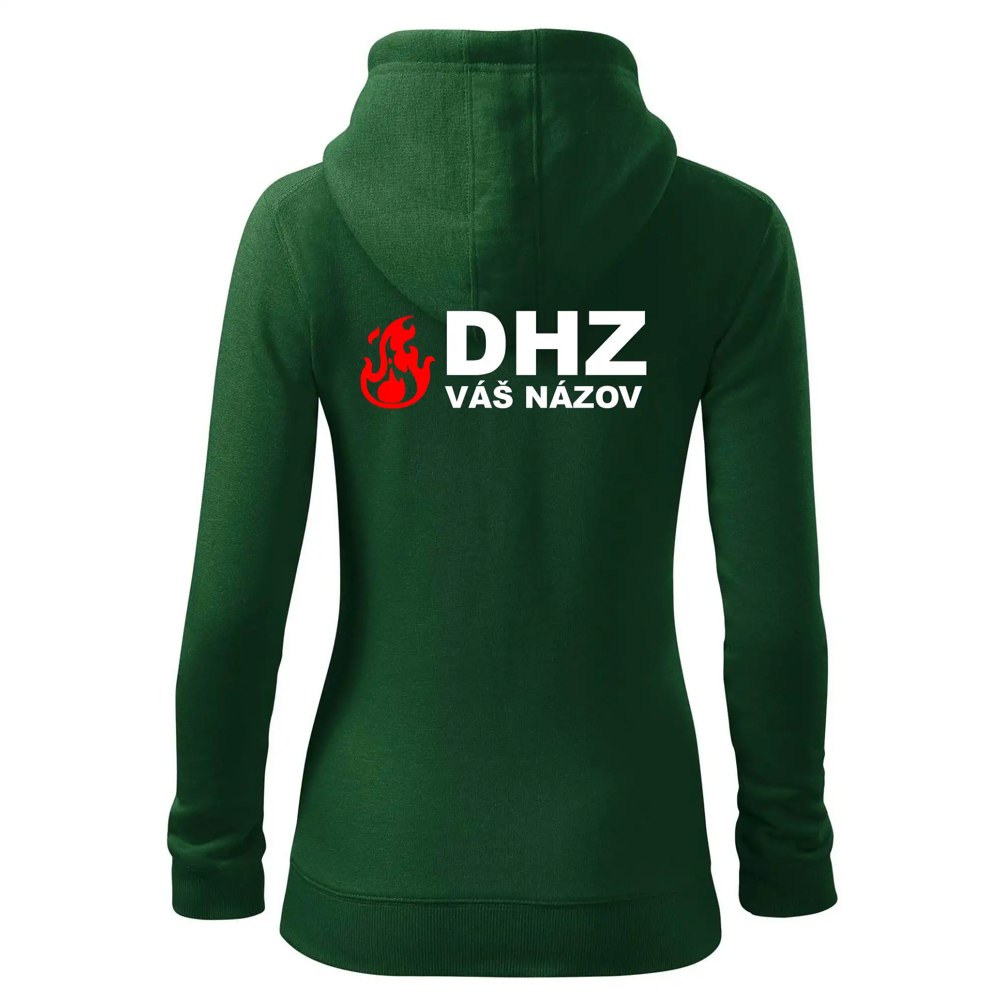 DHZ (oheň, firesport, názov sboru - vlastný nápis)