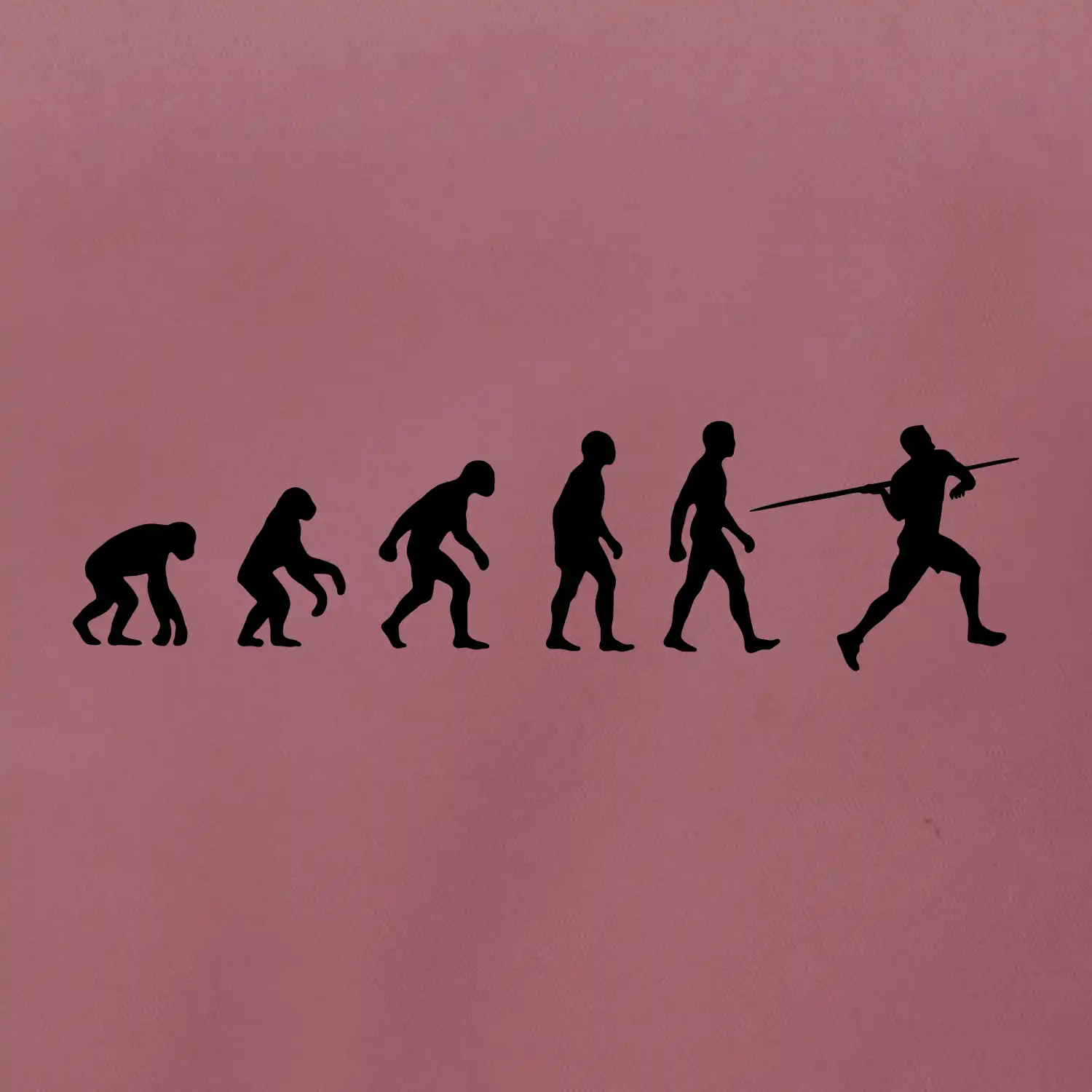 Evoluce hod oštěpem